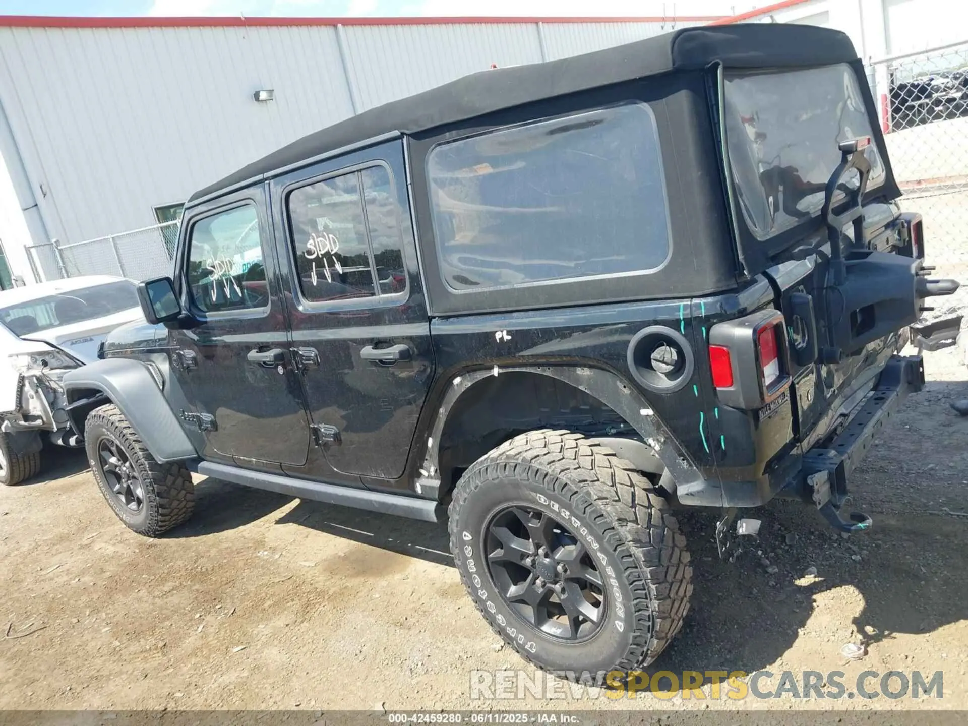 15 fotografías del automóvil dañado 1C4HJXDN0LW237409 JEEP WRANGLER UNLIMITED 2020
