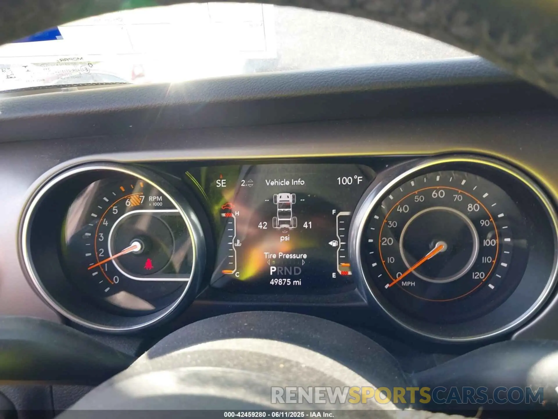 7 fotografías del automóvil dañado 1C4HJXDN0LW237409 JEEP WRANGLER UNLIMITED 2020