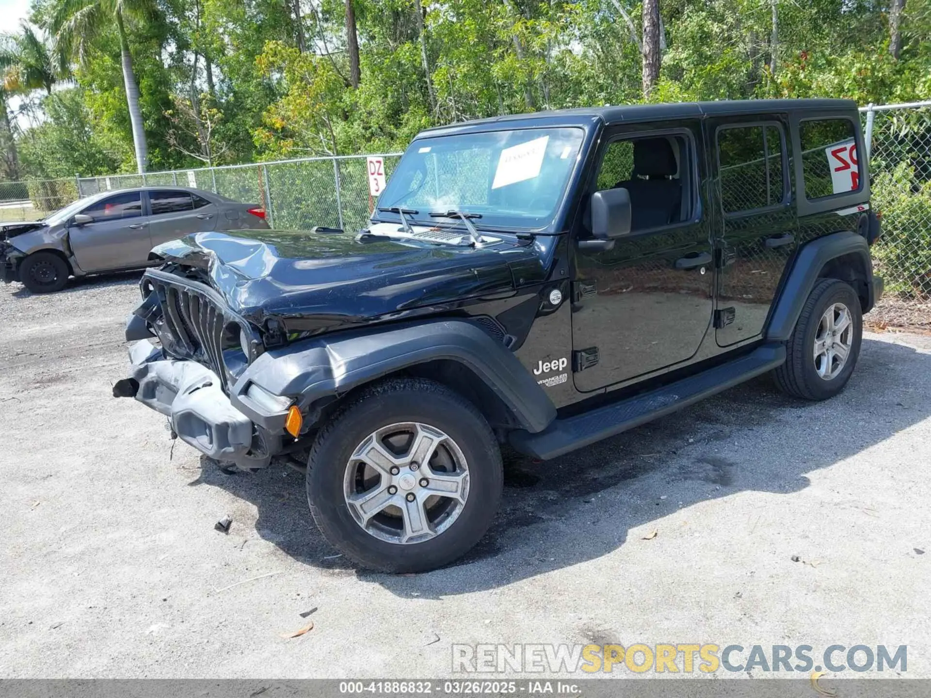 2 fotografías del automóvil dañado 1C4HJXDN1LW223664 JEEP WRANGLER UNLIMITED 2020
