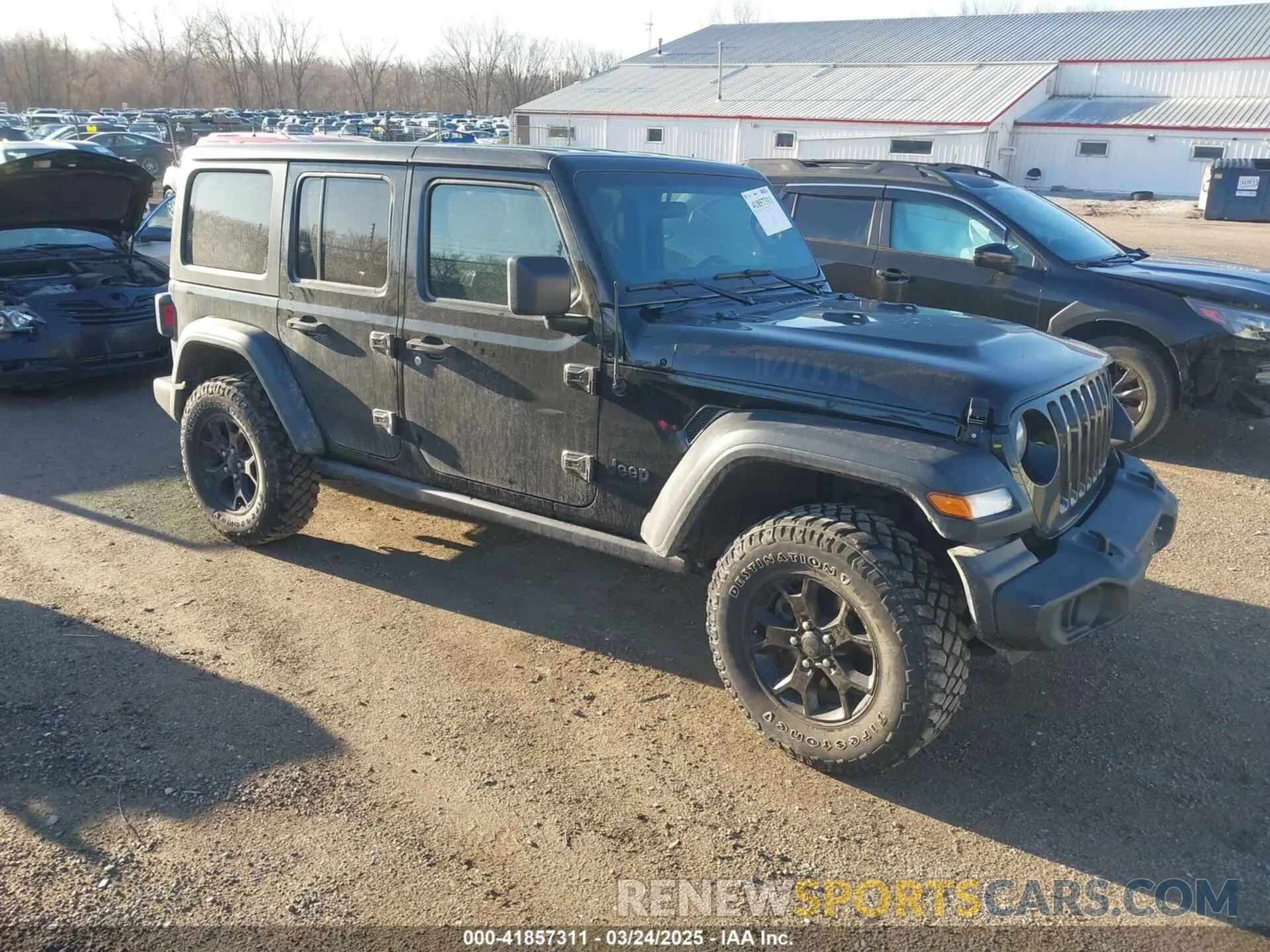 1 fotografías del automóvil dañado 1C4HJXDN2LW237878 JEEP WRANGLER UNLIMITED 2020