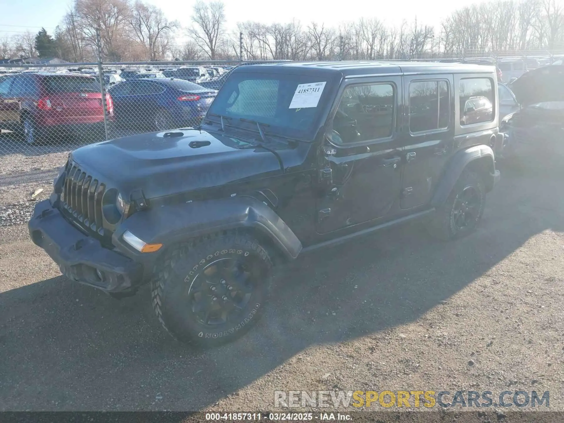2 fotografías del automóvil dañado 1C4HJXDN2LW237878 JEEP WRANGLER UNLIMITED 2020