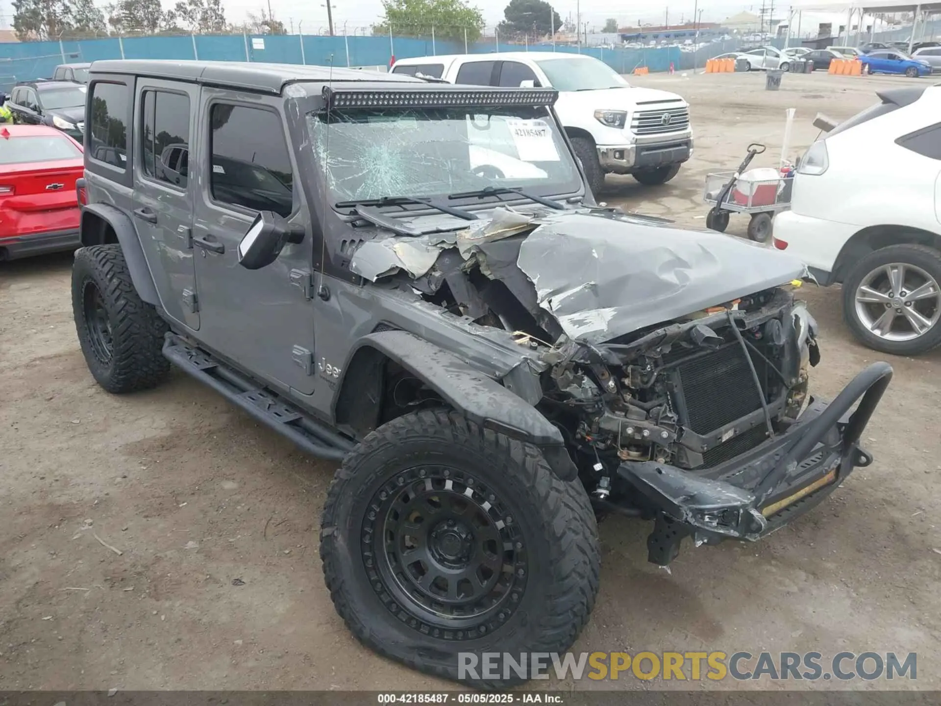 1 fotografías del automóvil dañado 1C4HJXDN5LW127004 JEEP WRANGLER UNLIMITED 2020