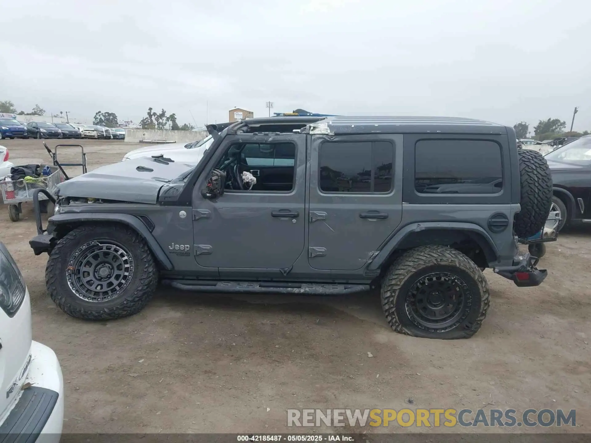 14 fotografías del automóvil dañado 1C4HJXDN5LW127004 JEEP WRANGLER UNLIMITED 2020