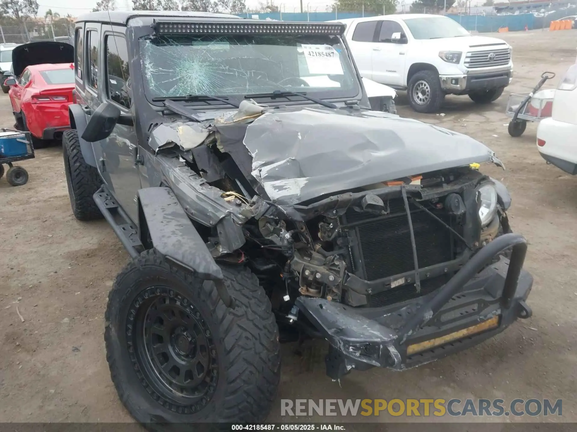 6 fotografías del automóvil dañado 1C4HJXDN5LW127004 JEEP WRANGLER UNLIMITED 2020