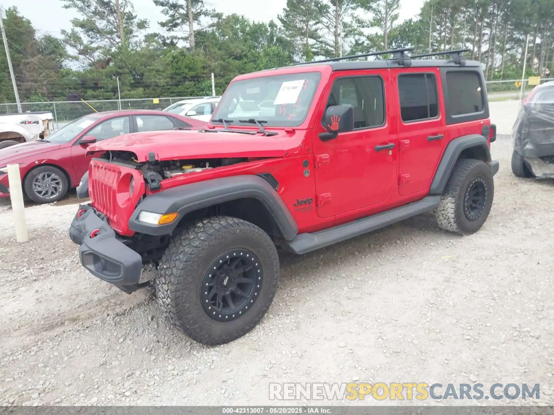 2 fotografías del automóvil dañado 1C4HJXDN5LW160410 JEEP WRANGLER UNLIMITED 2020
