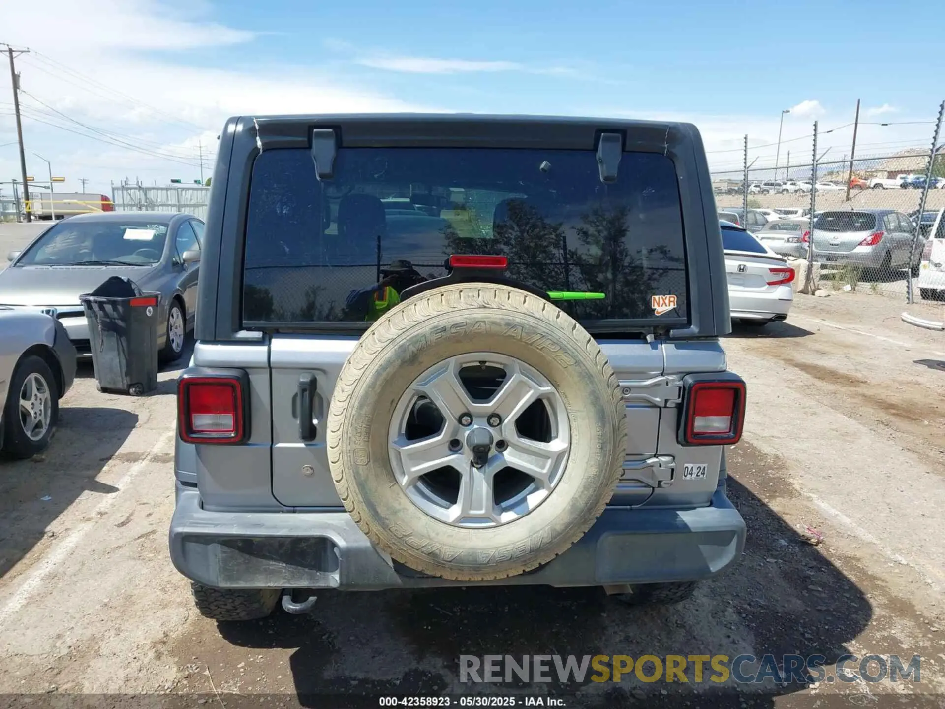16 fotografías del automóvil dañado 1C4HJXDN5LW195481 JEEP WRANGLER UNLIMITED 2020