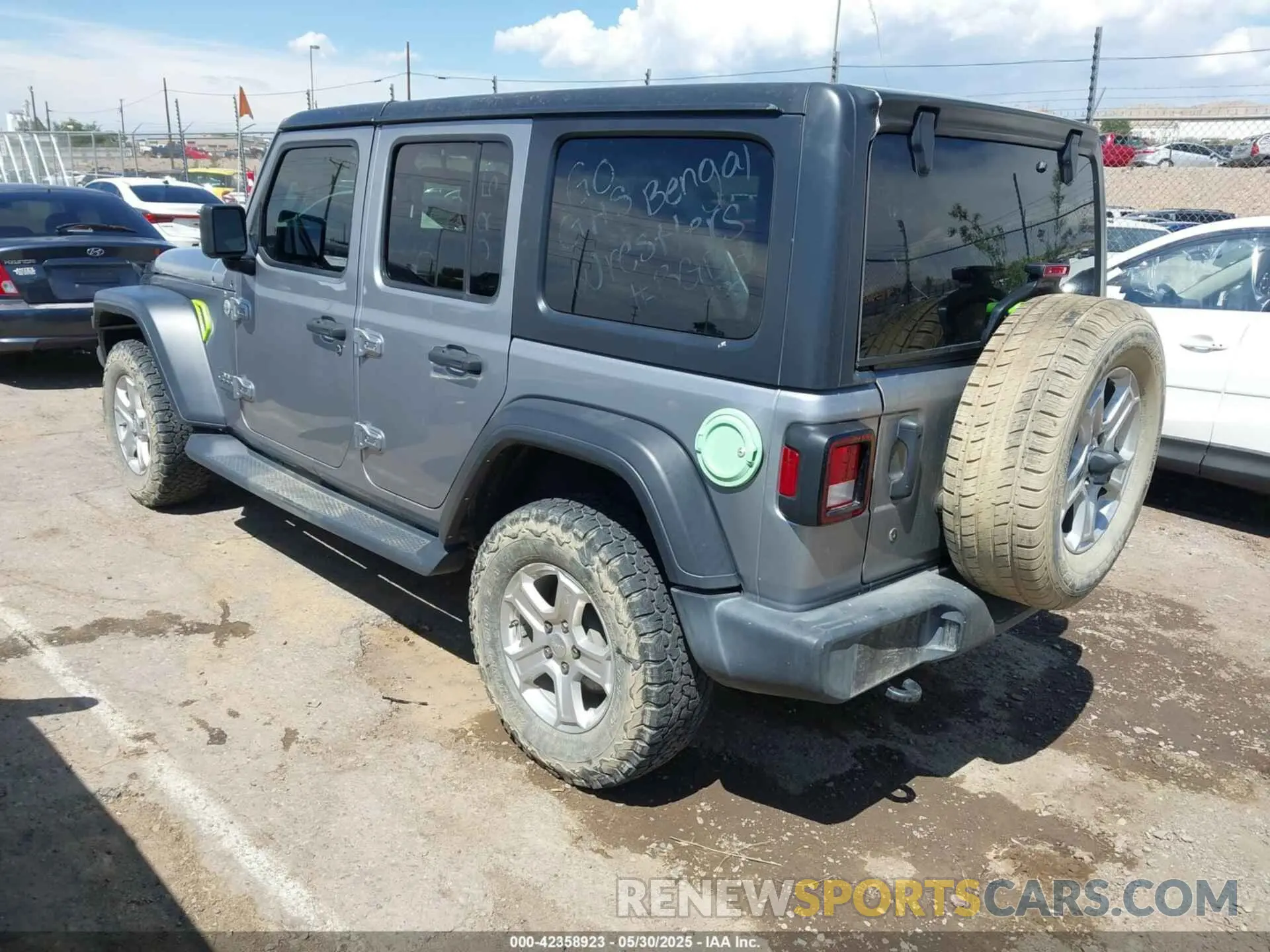 3 fotografías del automóvil dañado 1C4HJXDN5LW195481 JEEP WRANGLER UNLIMITED 2020