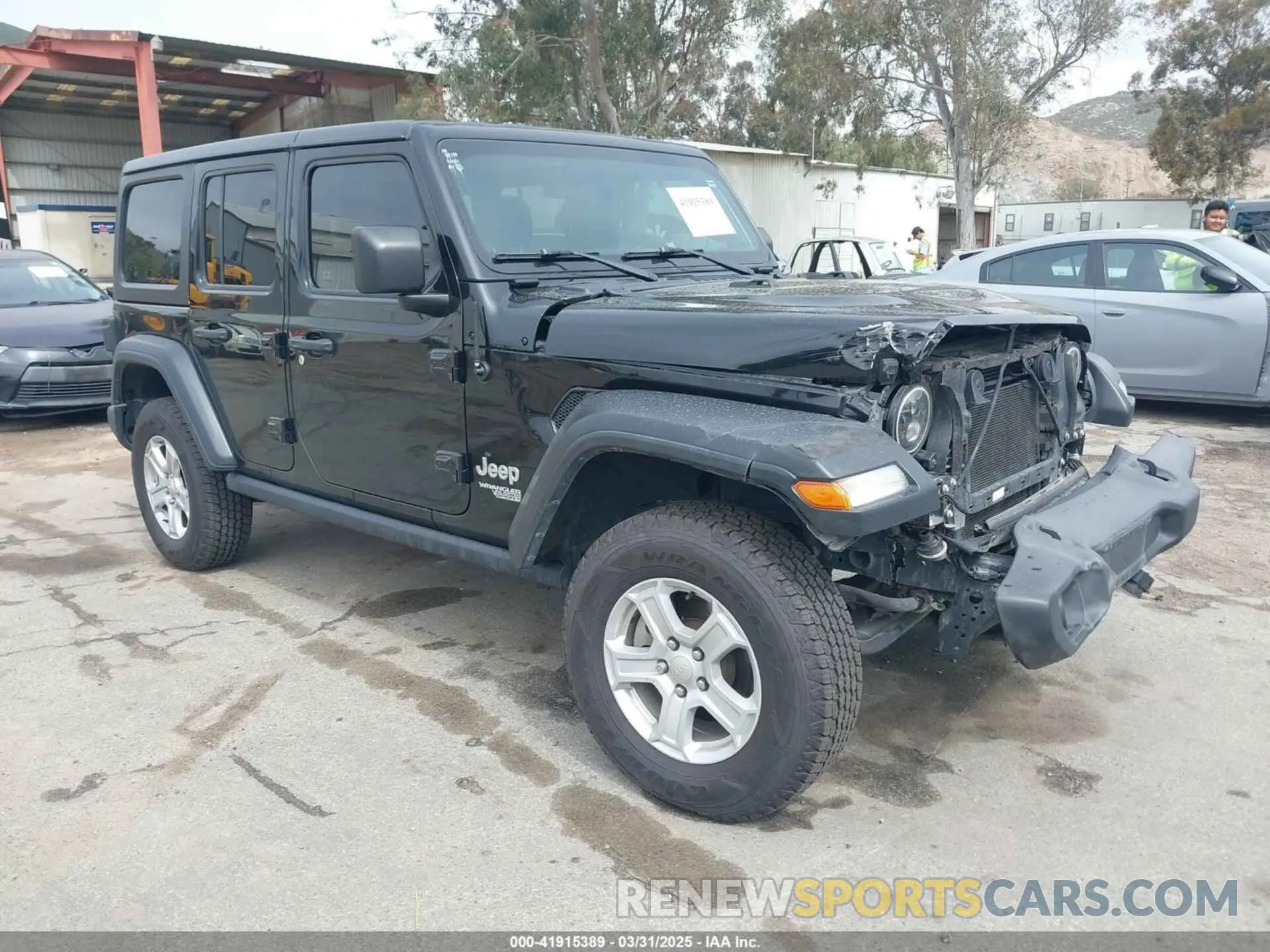 1 fotografías del automóvil dañado 1C4HJXDN5LW226695 JEEP WRANGLER UNLIMITED 2020