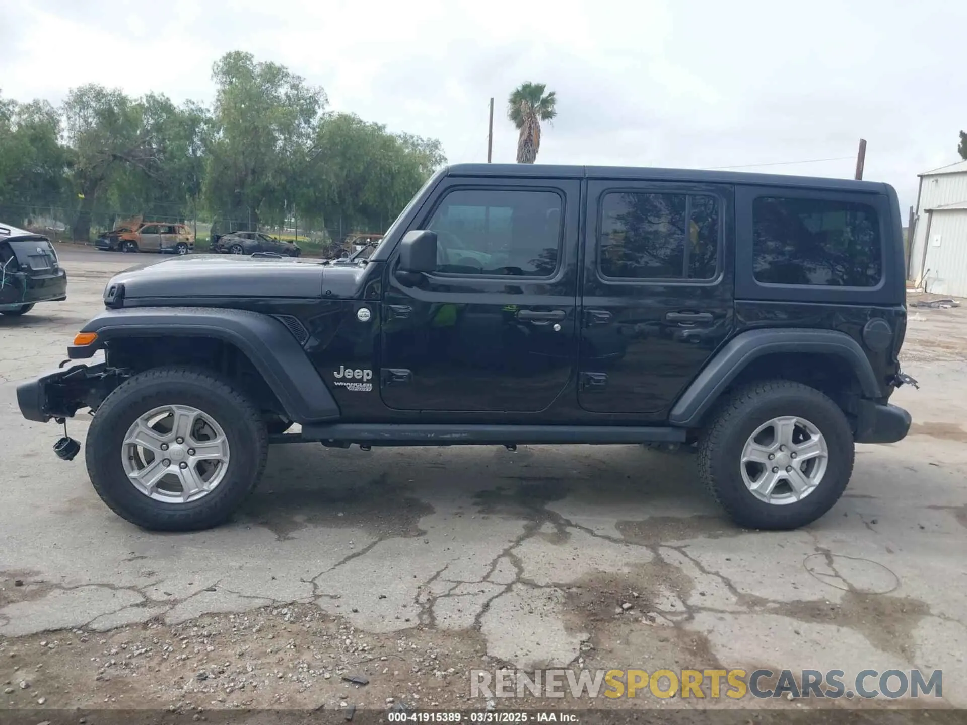 14 fotografías del automóvil dañado 1C4HJXDN5LW226695 JEEP WRANGLER UNLIMITED 2020