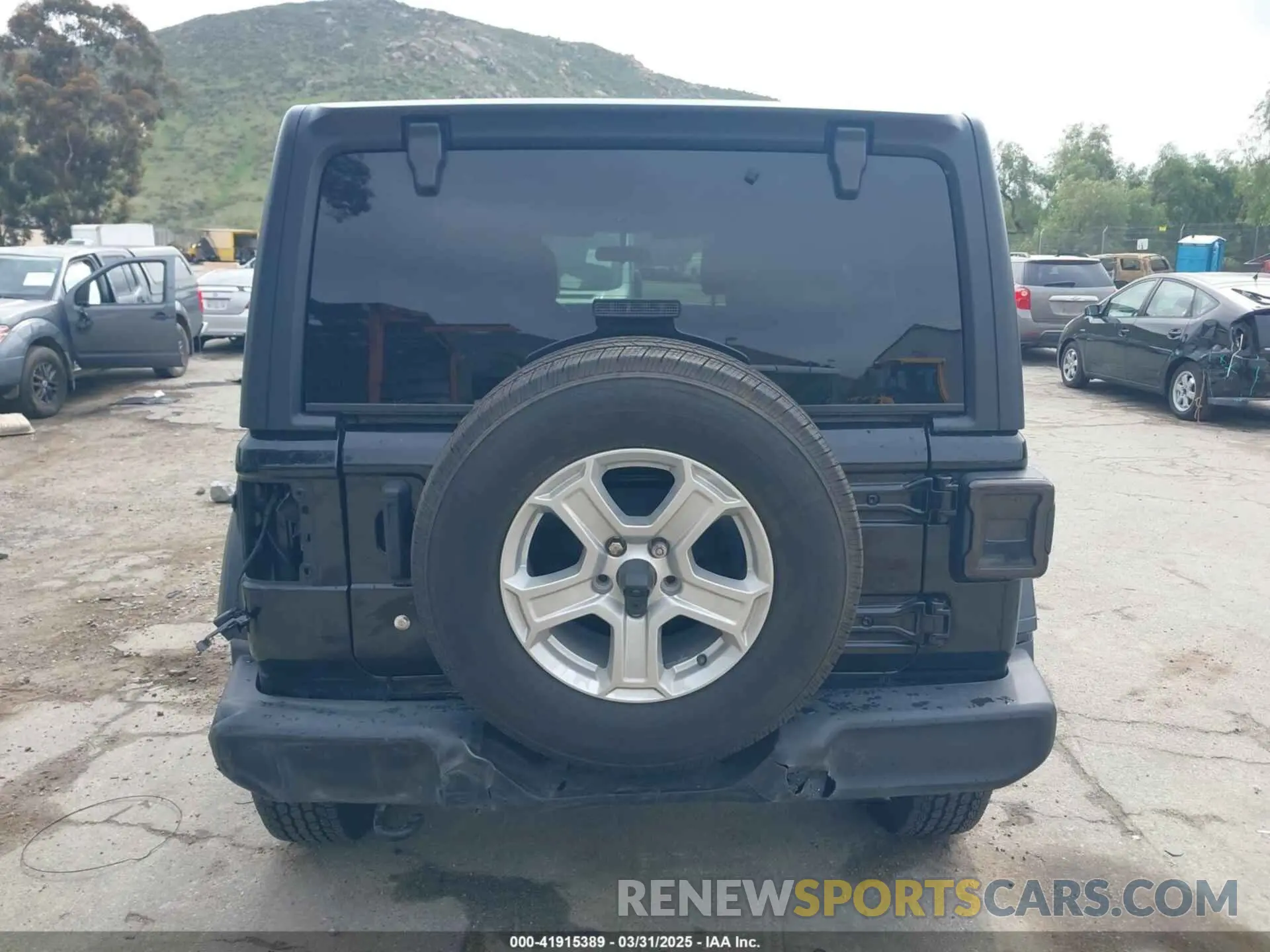16 fotografías del automóvil dañado 1C4HJXDN5LW226695 JEEP WRANGLER UNLIMITED 2020
