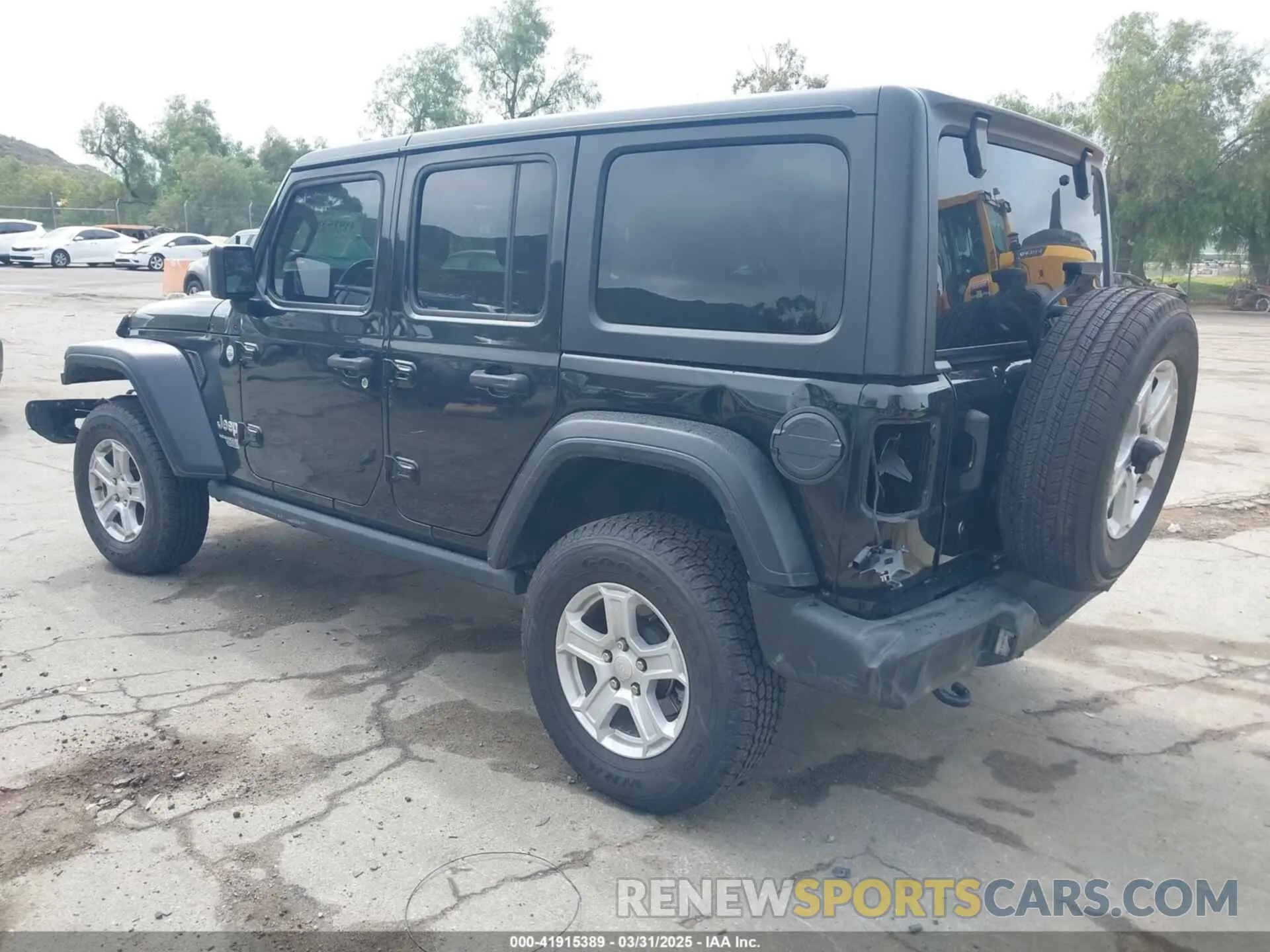 3 fotografías del automóvil dañado 1C4HJXDN5LW226695 JEEP WRANGLER UNLIMITED 2020