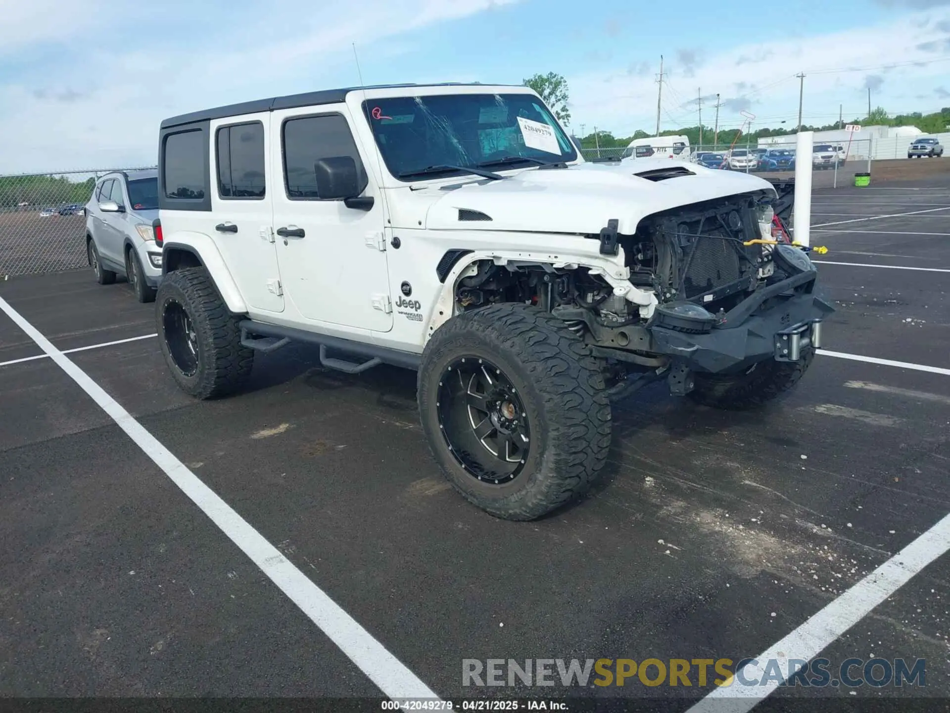 1 fotografías del automóvil dañado 1C4HJXDN6LW198065 JEEP WRANGLER UNLIMITED 2020