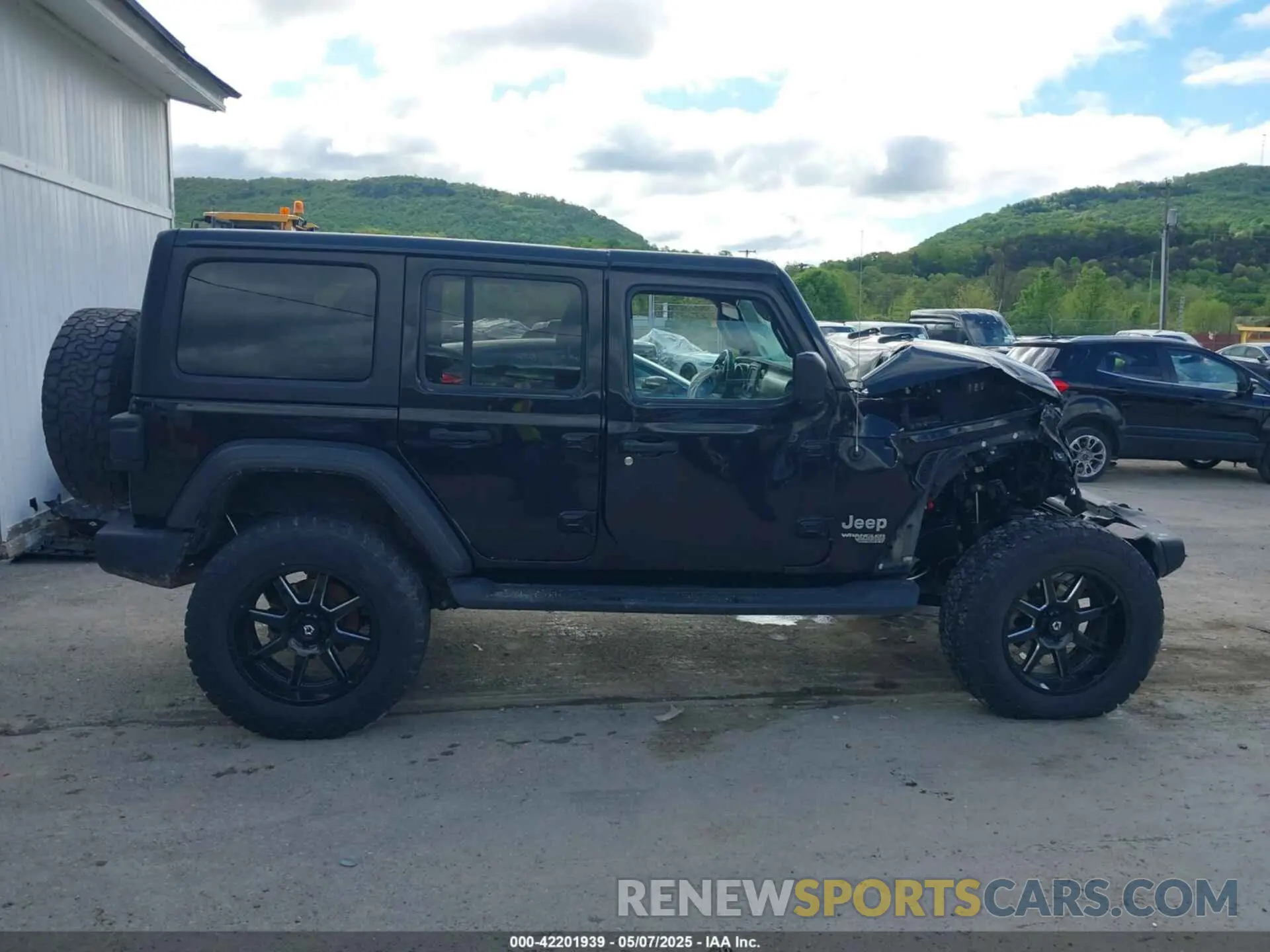 14 fotografías del automóvil dañado 1C4HJXDN6LW204513 JEEP WRANGLER UNLIMITED 2020