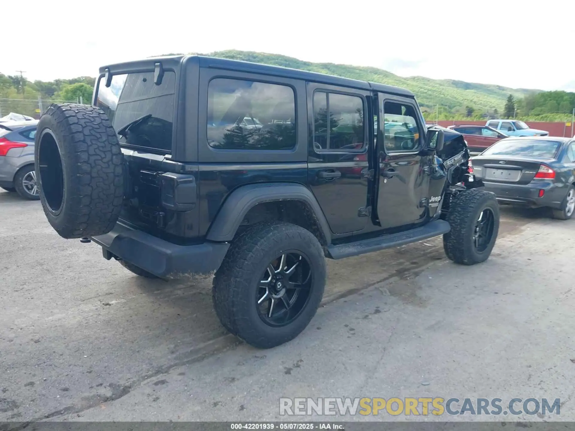 4 fotografías del automóvil dañado 1C4HJXDN6LW204513 JEEP WRANGLER UNLIMITED 2020