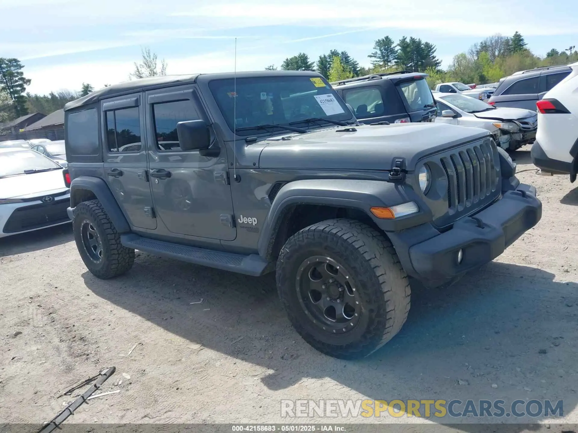13 fotografías del automóvil dañado 1C4HJXDN7LW120040 JEEP WRANGLER UNLIMITED 2020