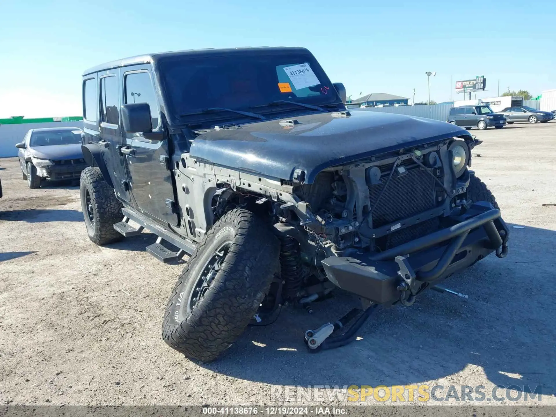 6 fotografías del automóvil dañado 1C4HJXDN7LW275350 JEEP WRANGLER UNLIMITED 2020