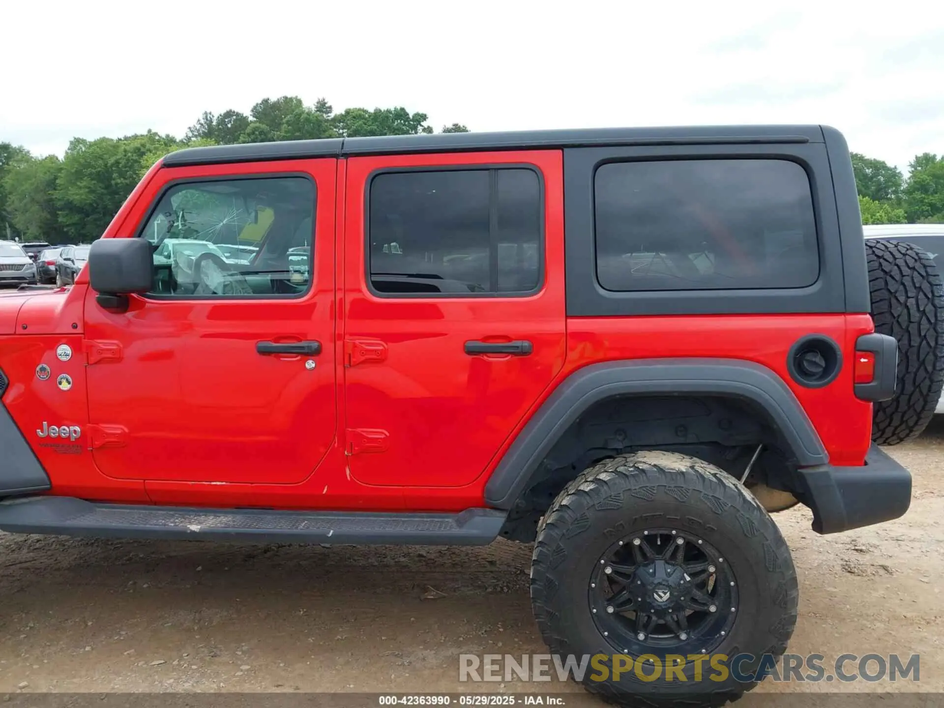 14 fotografías del automóvil dañado 1C4HJXDN7LW281357 JEEP WRANGLER UNLIMITED 2020