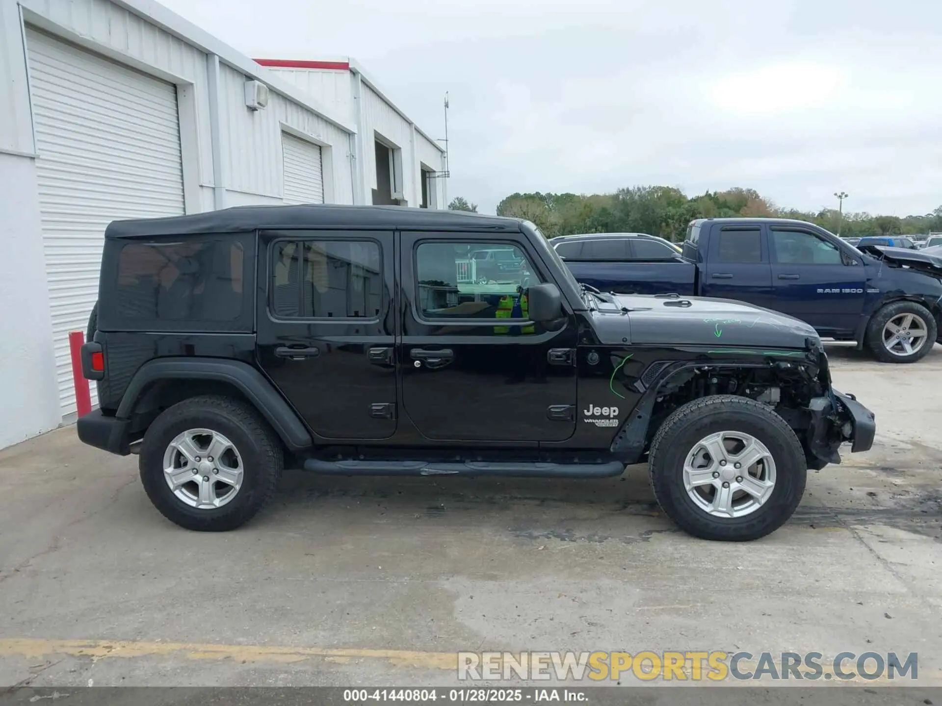 13 fotografías del automóvil dañado 1C4HJXDN8LW166119 JEEP WRANGLER UNLIMITED 2020