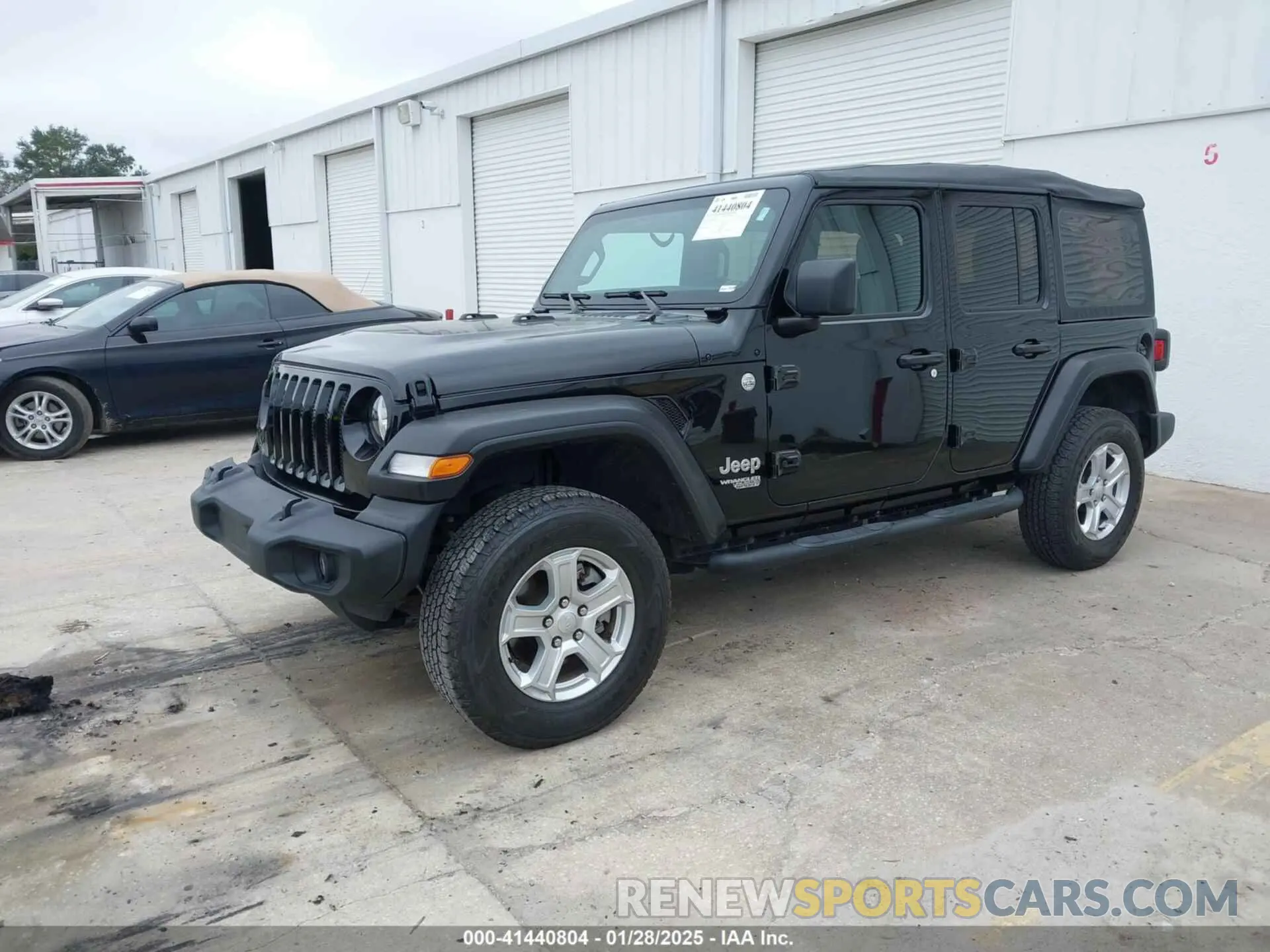 2 fotografías del automóvil dañado 1C4HJXDN8LW166119 JEEP WRANGLER UNLIMITED 2020