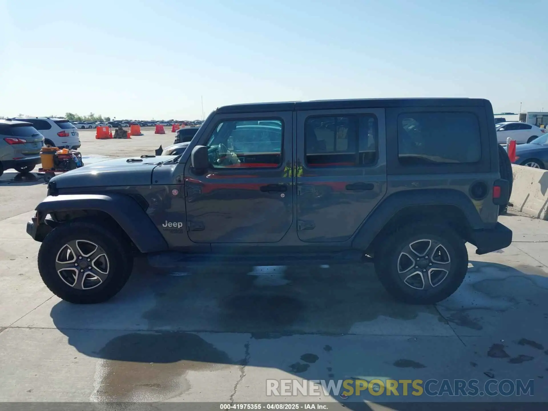 15 fotografías del automóvil dañado 1C4HJXDN9LW223055 JEEP WRANGLER UNLIMITED 2020
