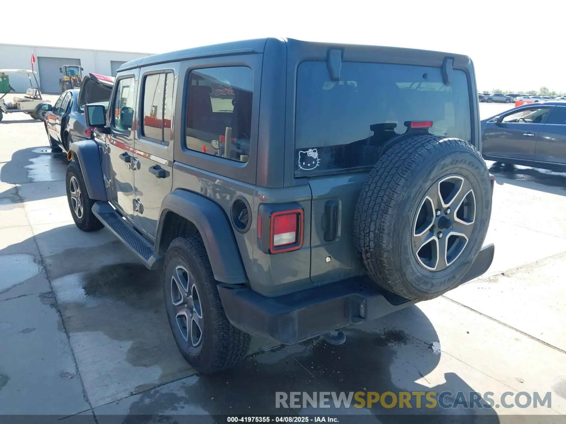 3 fotografías del automóvil dañado 1C4HJXDN9LW223055 JEEP WRANGLER UNLIMITED 2020