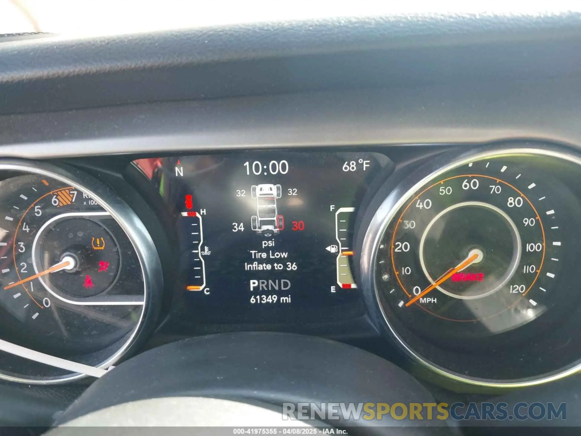 7 fotografías del automóvil dañado 1C4HJXDN9LW223055 JEEP WRANGLER UNLIMITED 2020