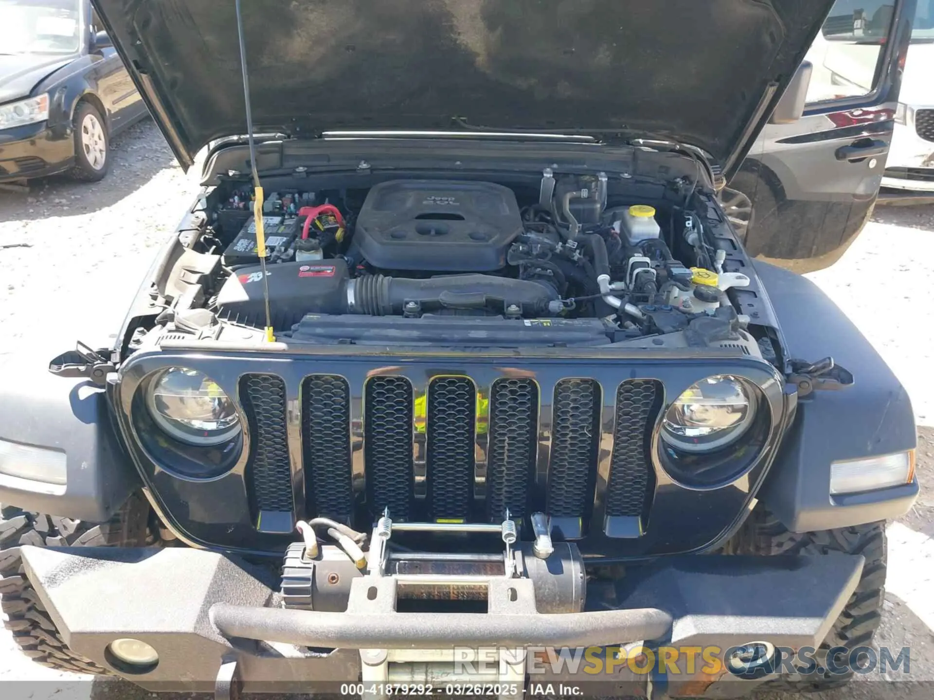 10 fotografías del automóvil dañado 1C4HJXDN9LW323205 JEEP WRANGLER UNLIMITED 2020