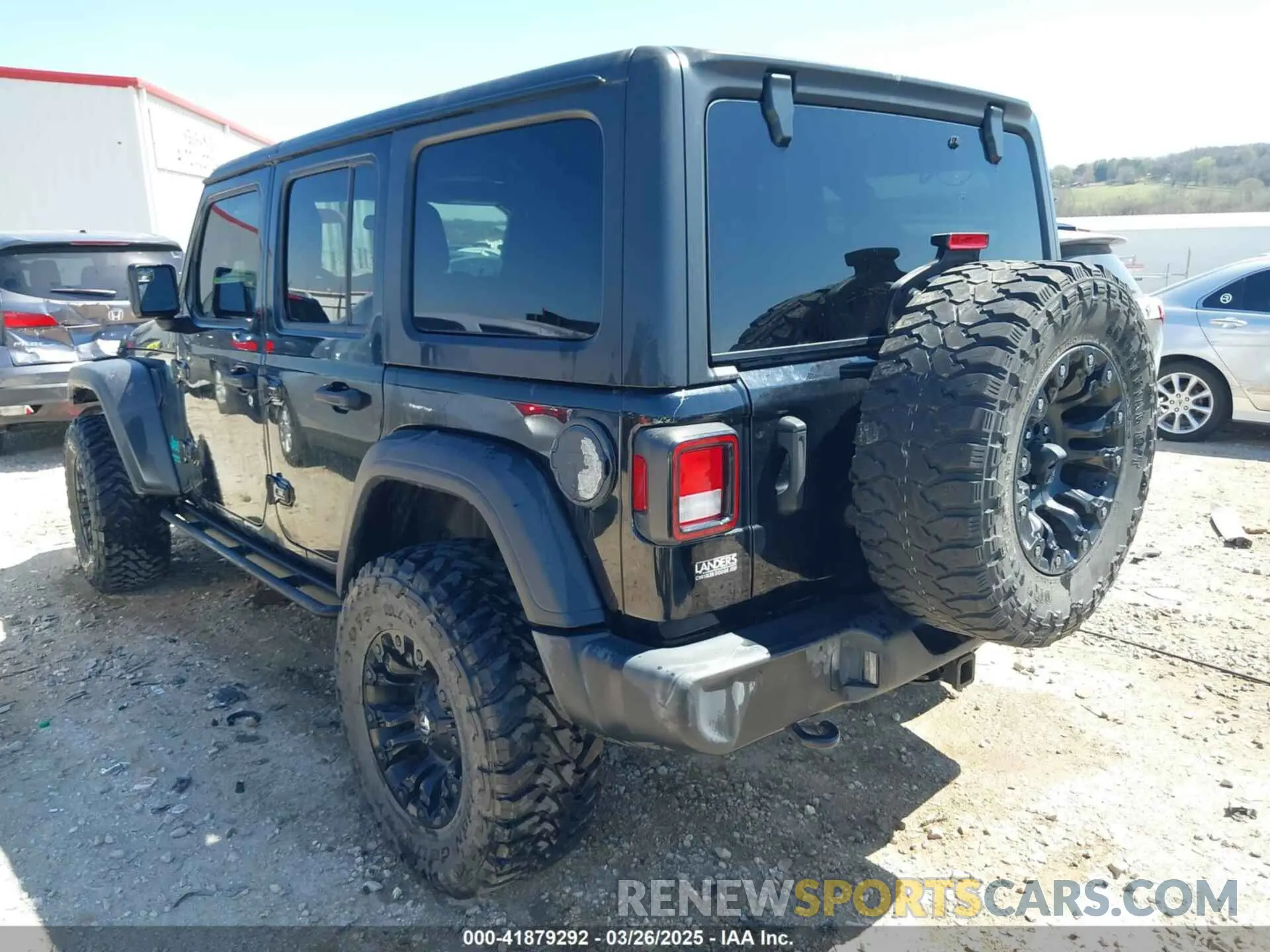 3 fotografías del automóvil dañado 1C4HJXDN9LW323205 JEEP WRANGLER UNLIMITED 2020
