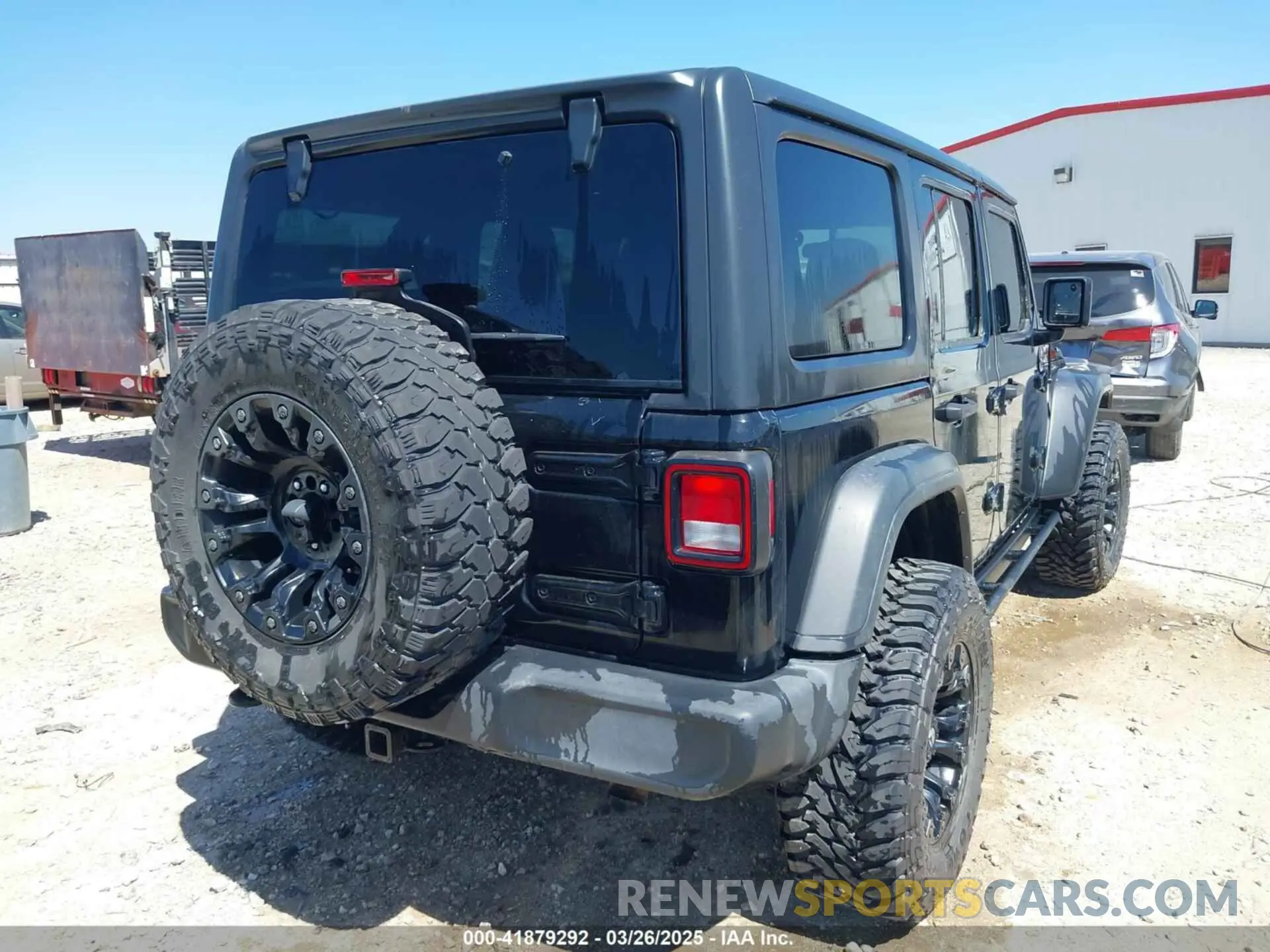 4 fotografías del automóvil dañado 1C4HJXDN9LW323205 JEEP WRANGLER UNLIMITED 2020