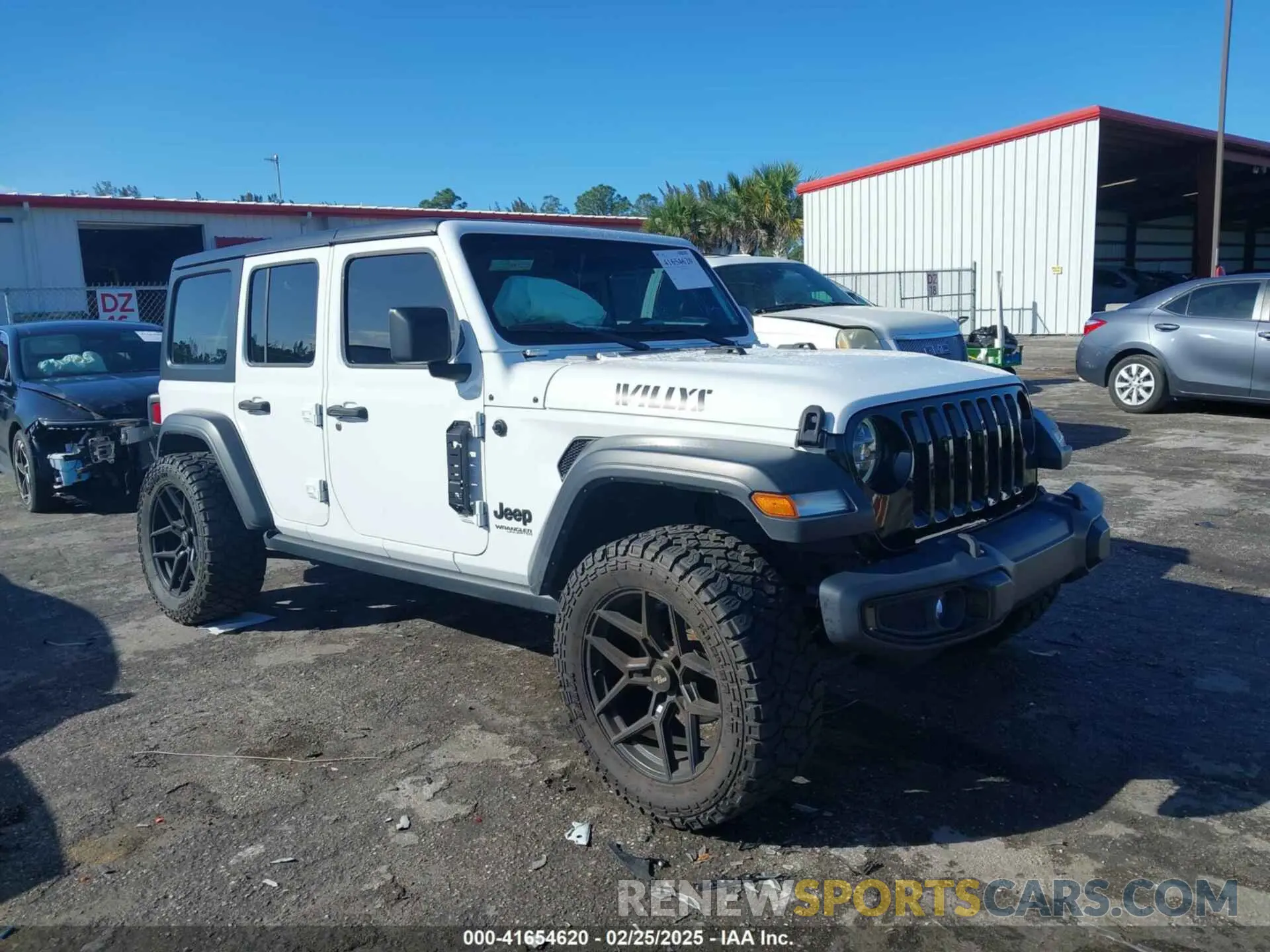 1 fotografías del automóvil dañado 1C4HJXDNXLW335024 JEEP WRANGLER UNLIMITED 2020