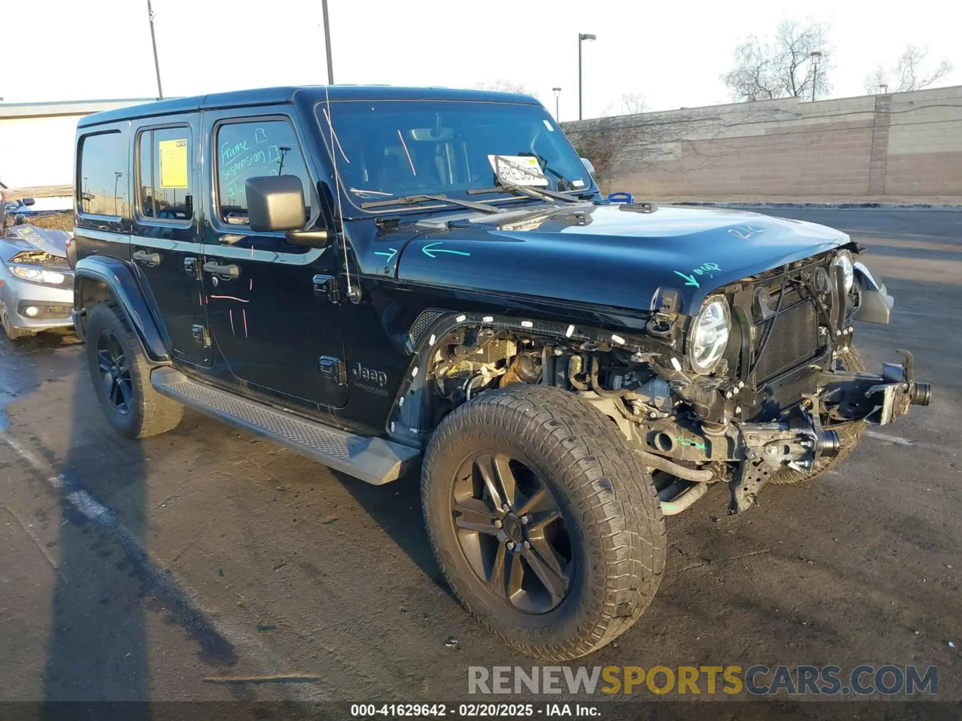 1 fotografías del automóvil dañado 1C4HJXEG3LW211192 JEEP WRANGLER UNLIMITED 2020