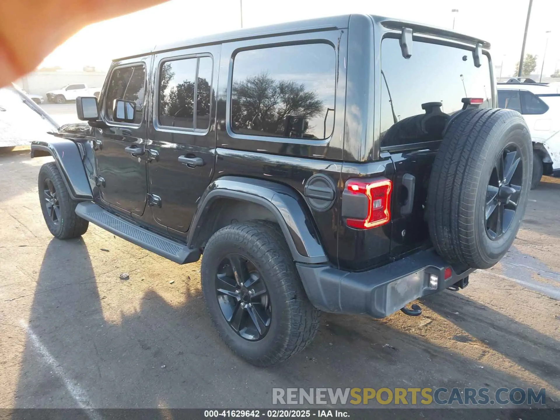 3 fotografías del automóvil dañado 1C4HJXEG3LW211192 JEEP WRANGLER UNLIMITED 2020