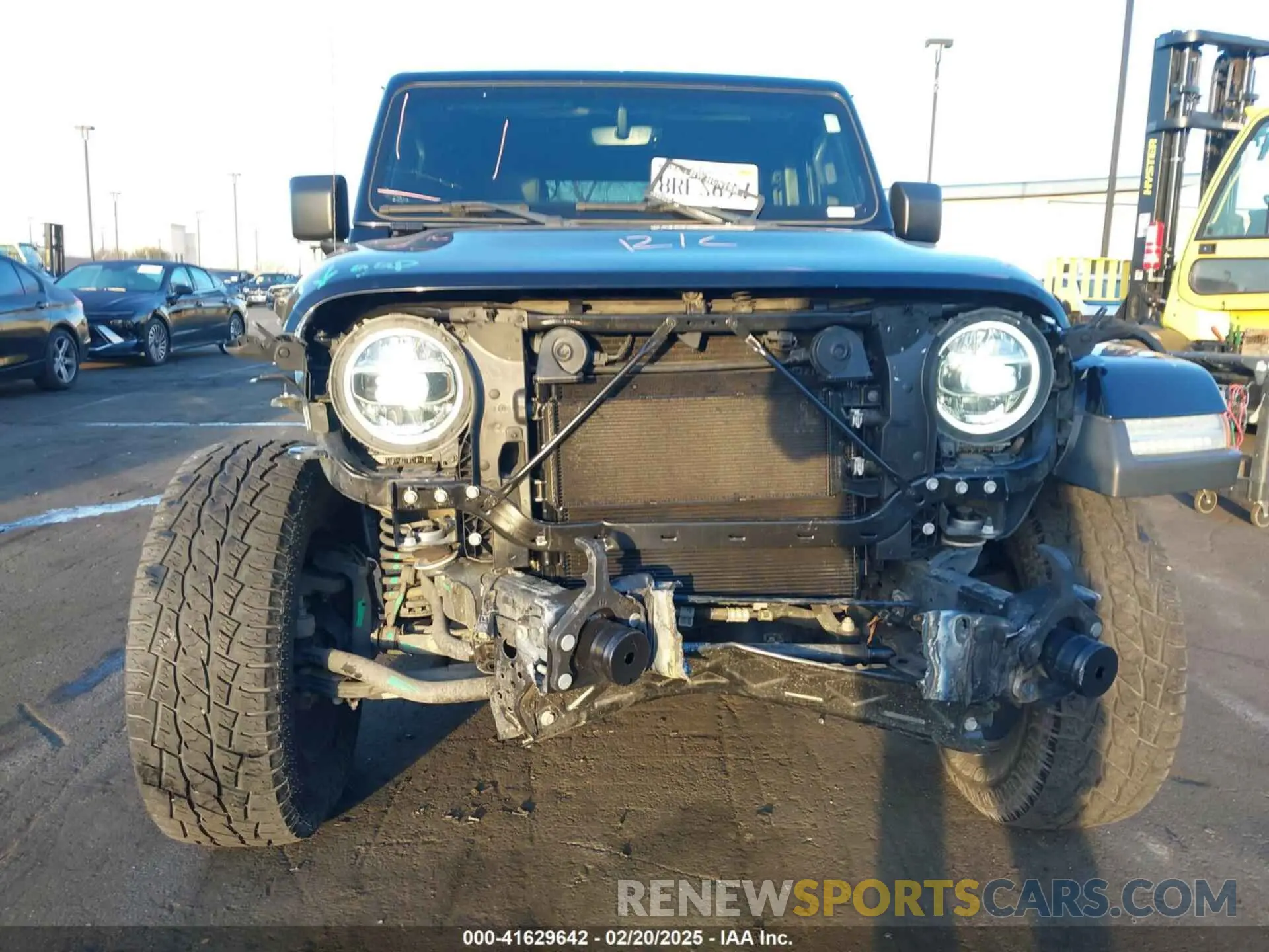 6 fotografías del automóvil dañado 1C4HJXEG3LW211192 JEEP WRANGLER UNLIMITED 2020