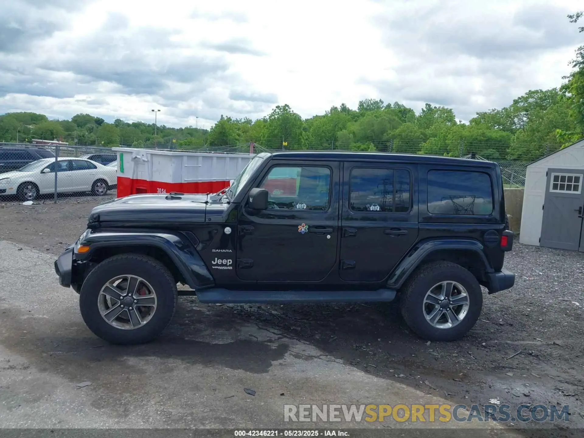 14 fotografías del automóvil dañado 1C4HJXEN0LW157266 JEEP WRANGLER UNLIMITED 2020