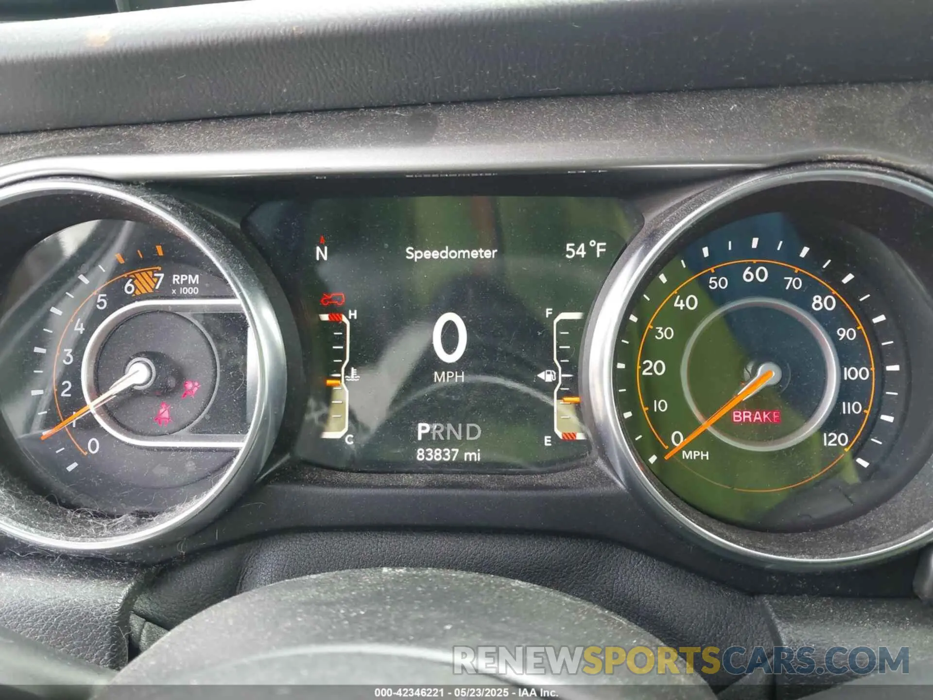 7 fotografías del automóvil dañado 1C4HJXEN0LW157266 JEEP WRANGLER UNLIMITED 2020
