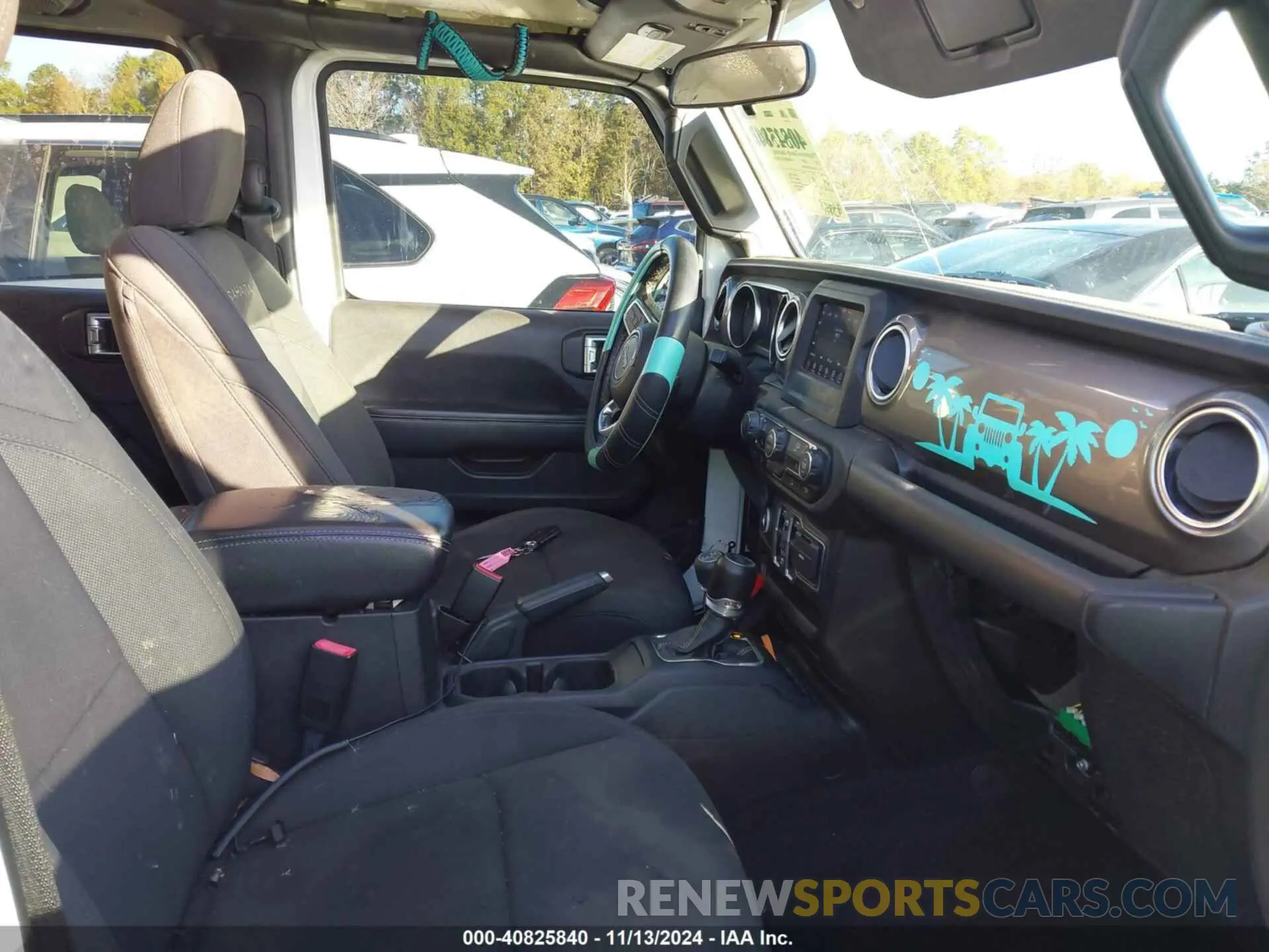 5 fotografías del automóvil dañado 1C4HJXEN2LW267929 JEEP WRANGLER UNLIMITED 2020