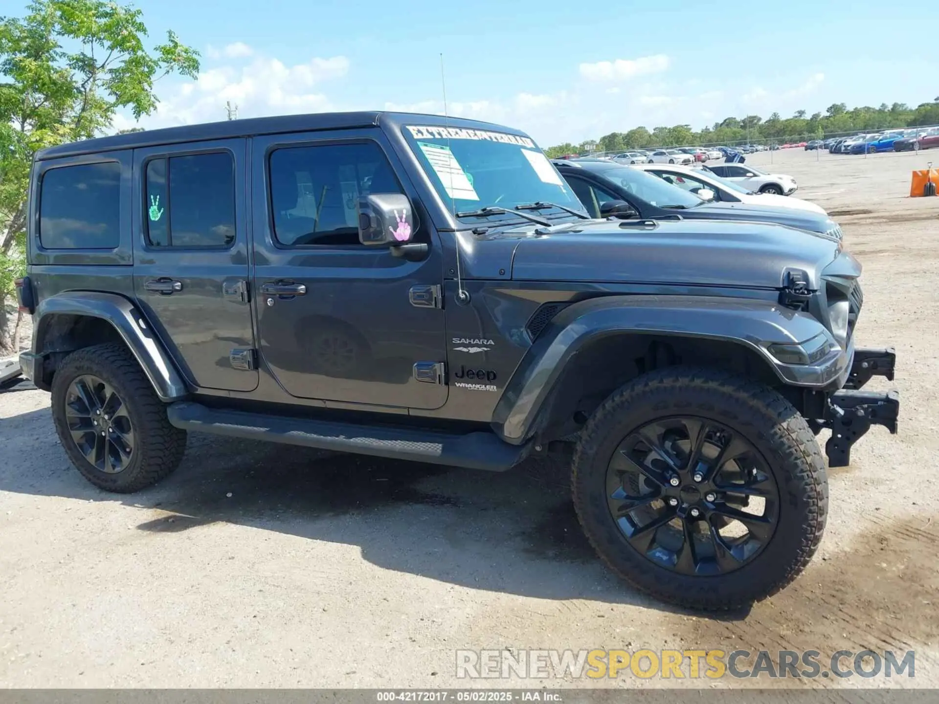 14 fotografías del automóvil dañado 1C4HJXEN2LW325103 JEEP WRANGLER UNLIMITED 2020