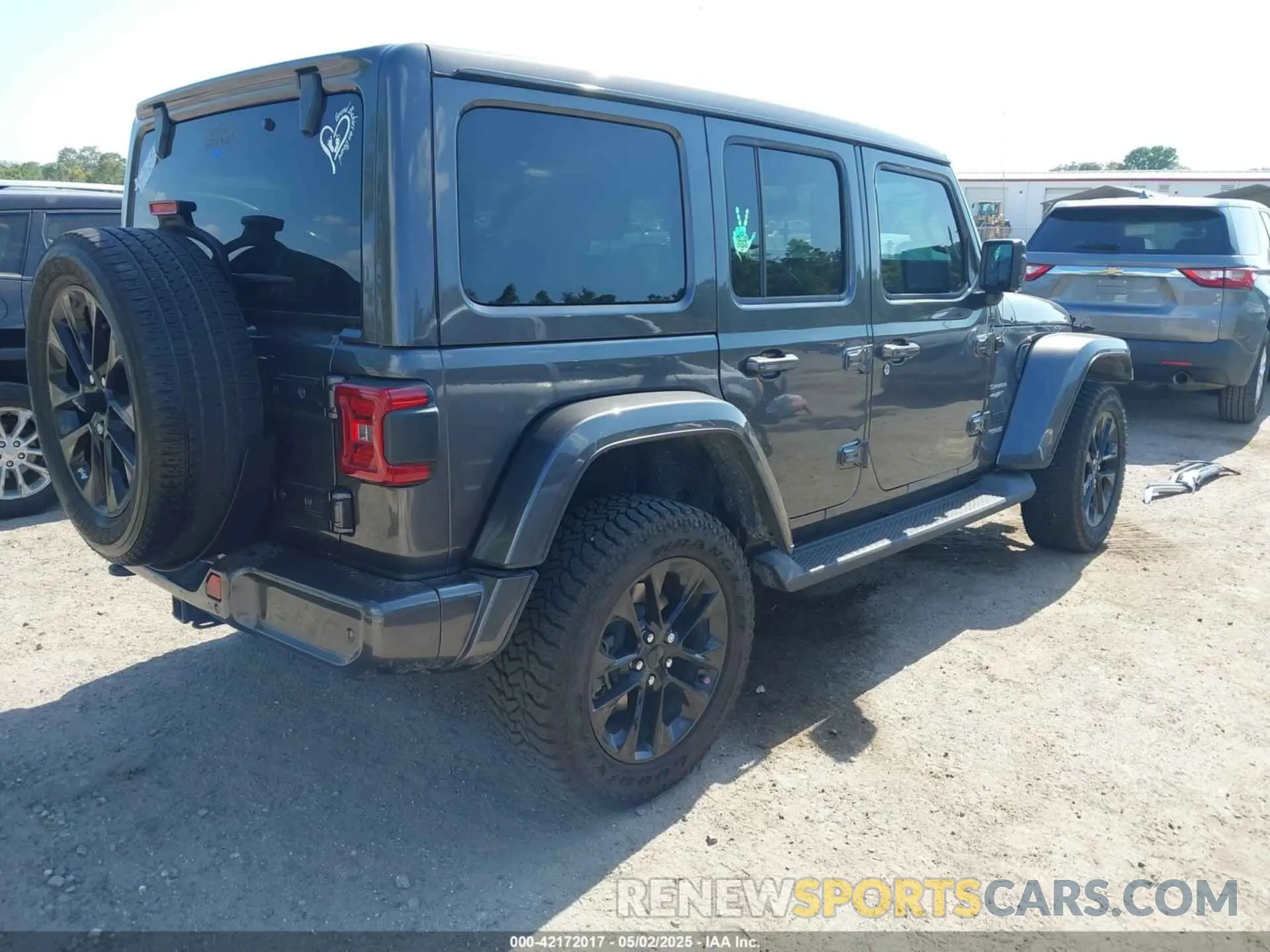 4 fotografías del automóvil dañado 1C4HJXEN2LW325103 JEEP WRANGLER UNLIMITED 2020