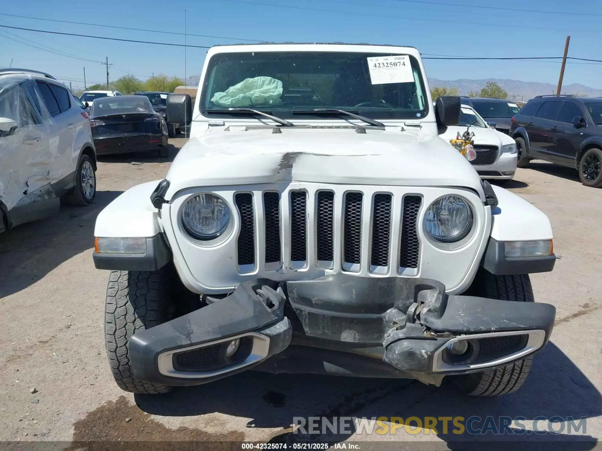 12 fotografías del automóvil dañado 1C4HJXEN3LW159867 JEEP WRANGLER UNLIMITED 2020