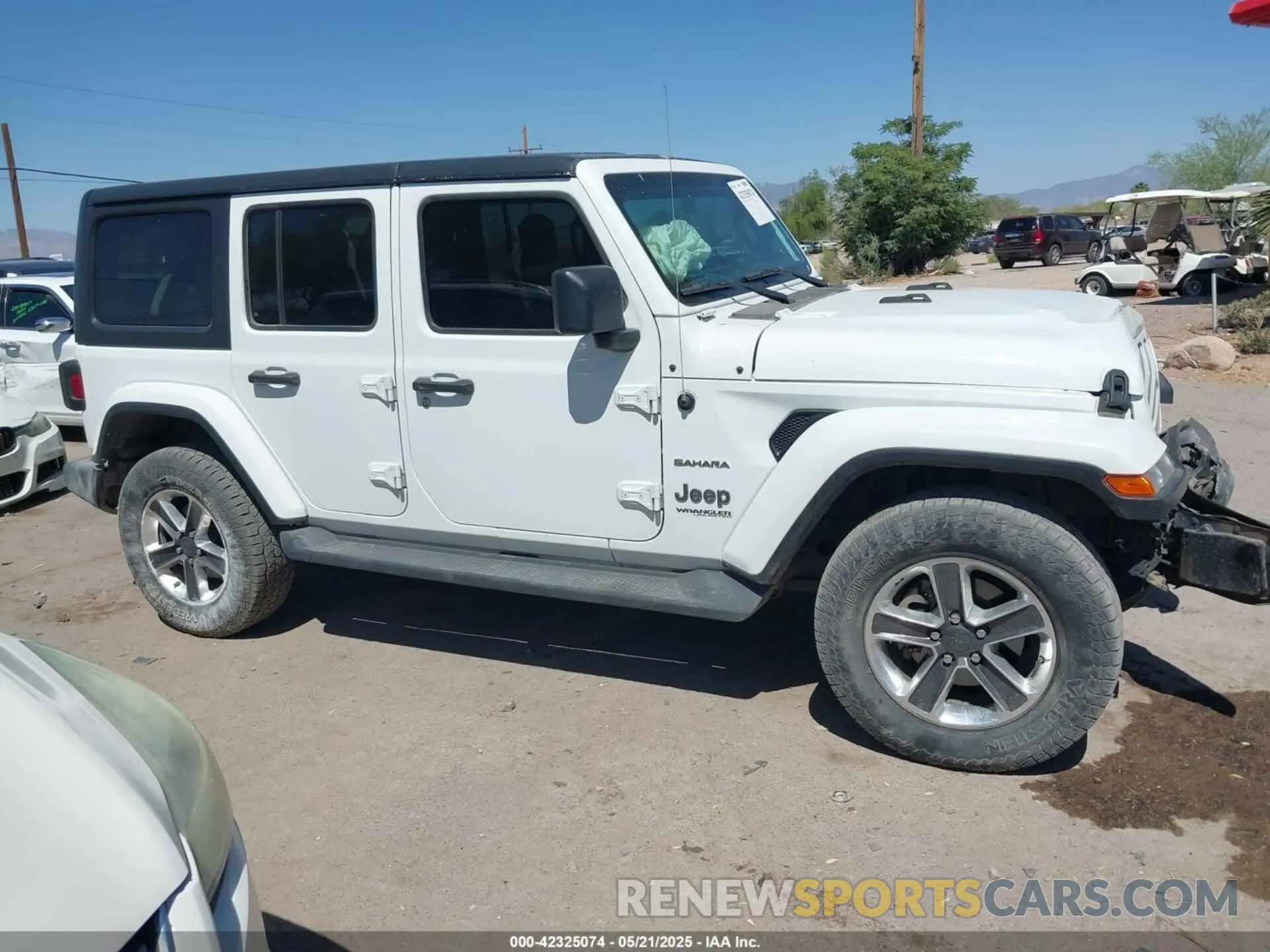13 fotografías del automóvil dañado 1C4HJXEN3LW159867 JEEP WRANGLER UNLIMITED 2020