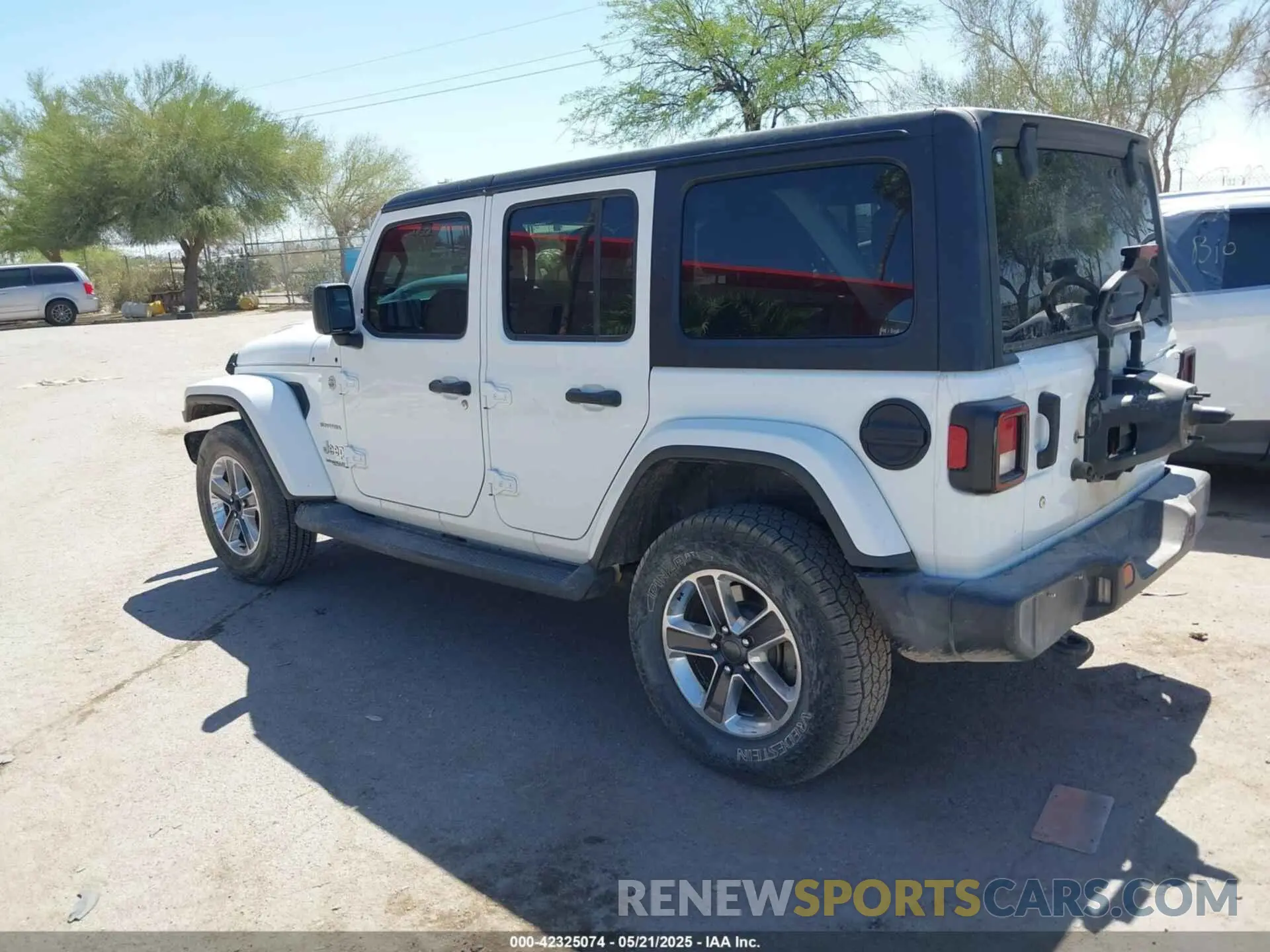 3 fotografías del automóvil dañado 1C4HJXEN3LW159867 JEEP WRANGLER UNLIMITED 2020