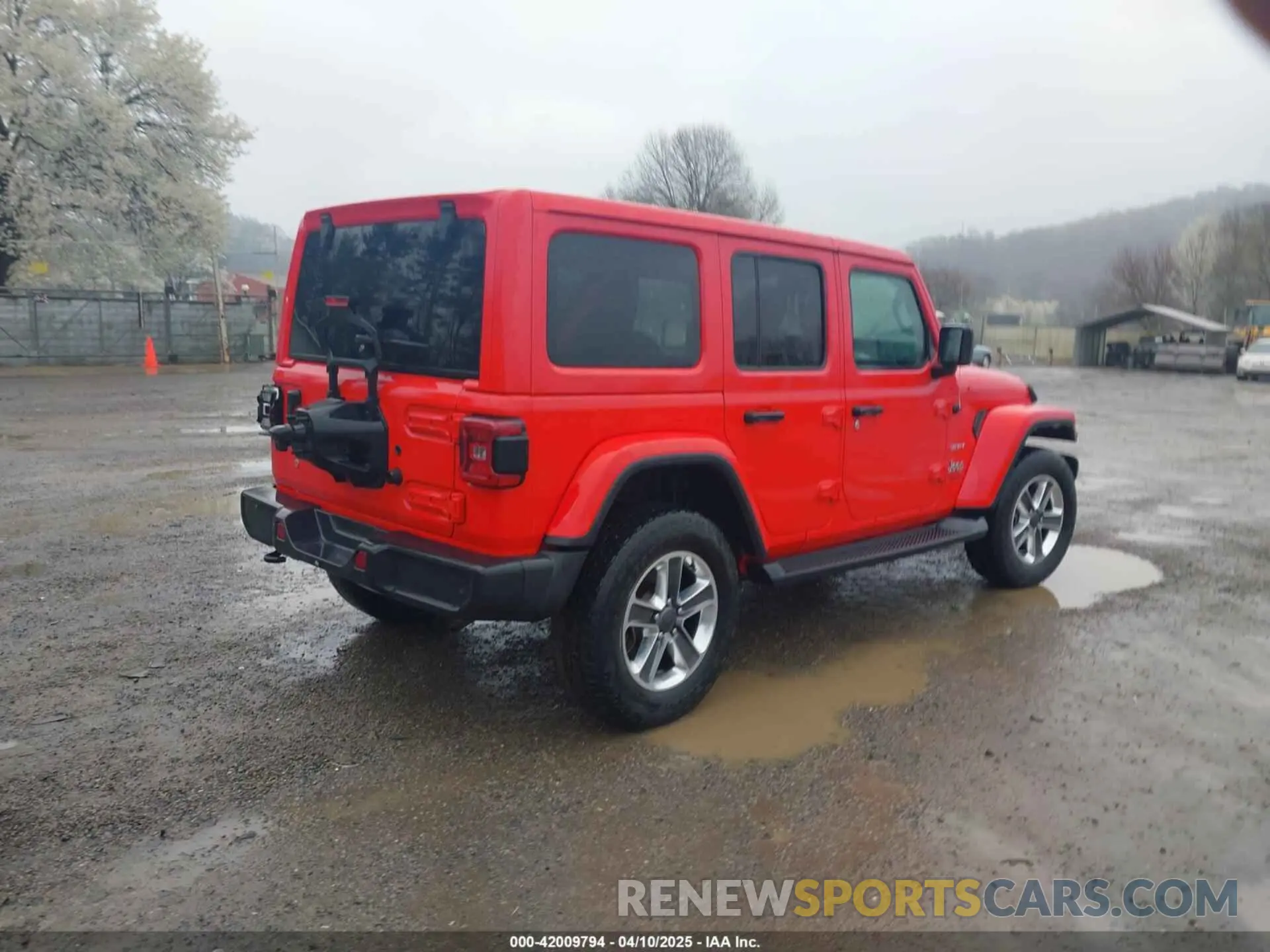 4 fotografías del automóvil dañado 1C4HJXEN3LW232316 JEEP WRANGLER UNLIMITED 2020