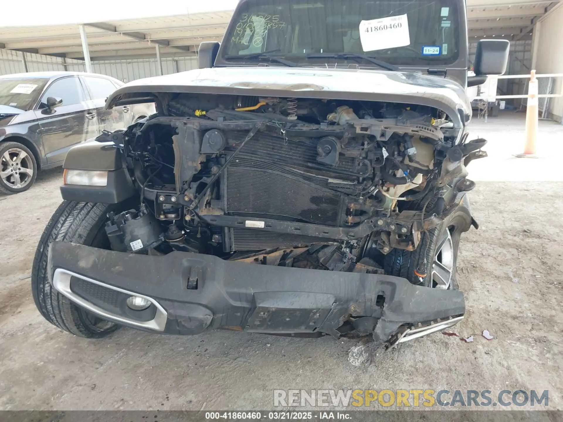 6 fotografías del automóvil dañado 1C4HJXEN7LW197909 JEEP WRANGLER UNLIMITED 2020