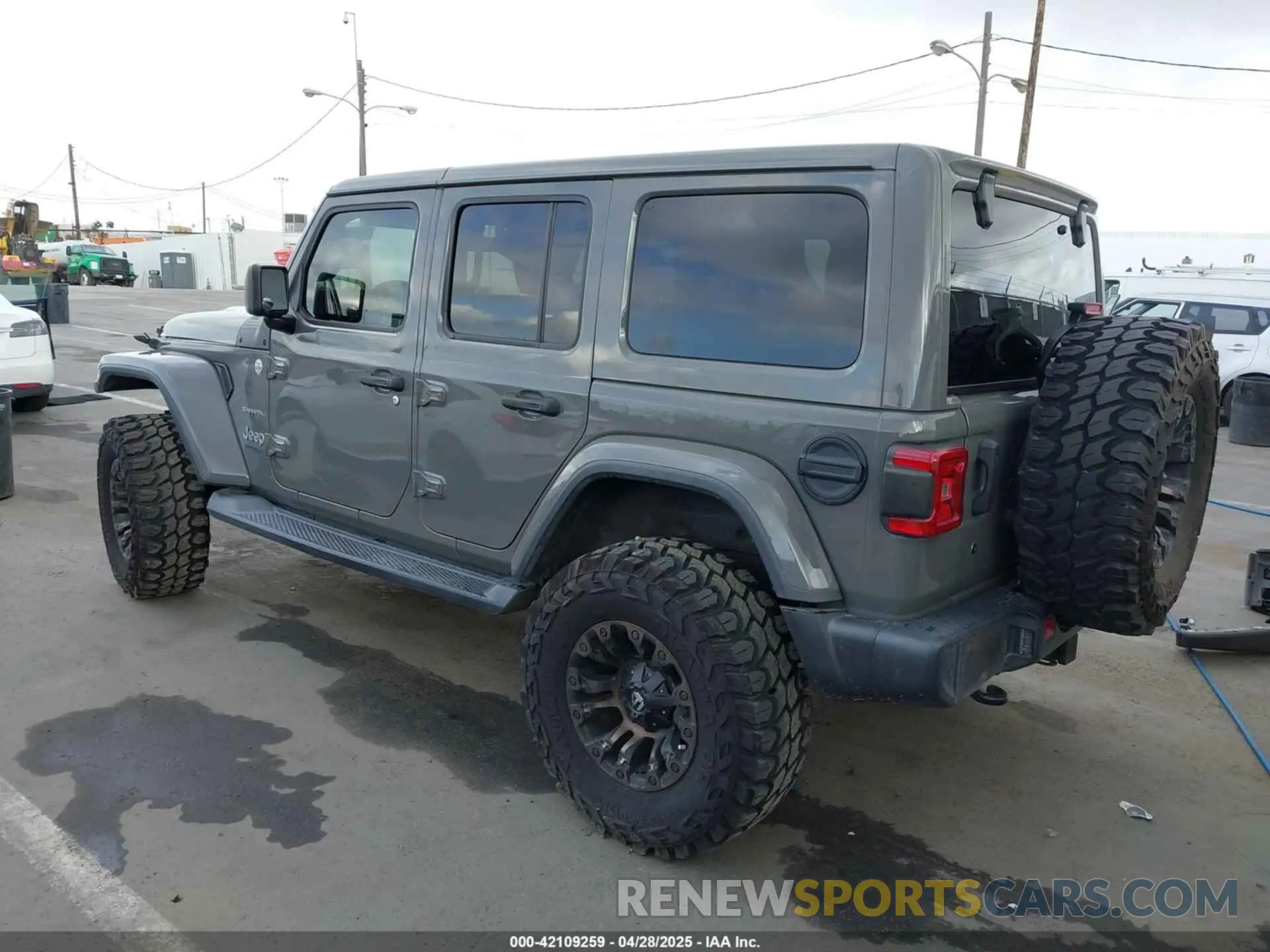 3 fotografías del automóvil dañado 1C4HJXEN8LW203975 JEEP WRANGLER UNLIMITED 2020