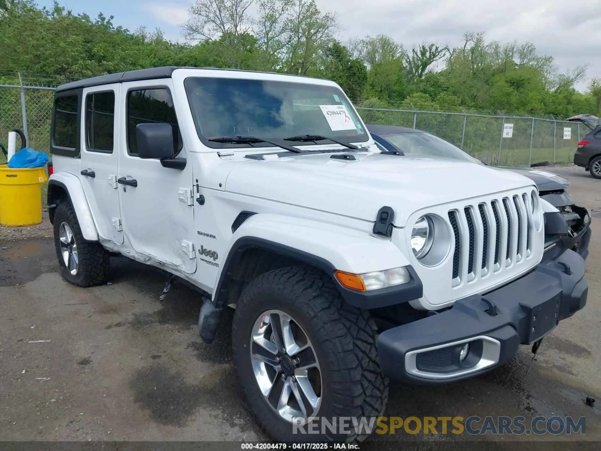 1 fotografías del automóvil dañado 1C4HJXEN9LW168525 JEEP WRANGLER UNLIMITED 2020