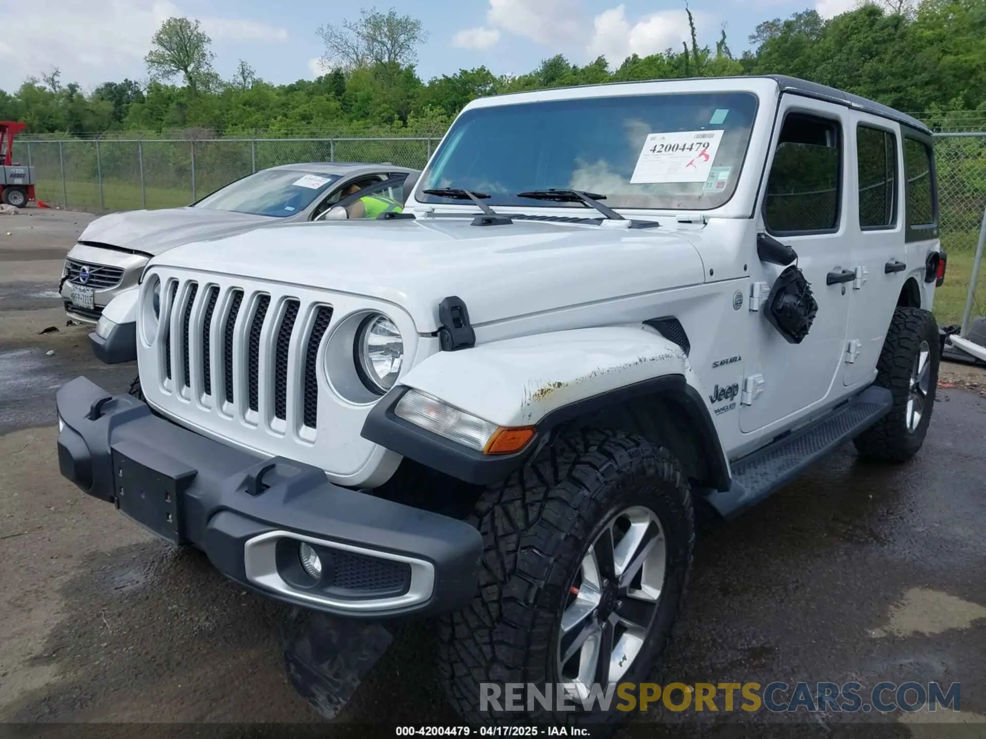 2 fotografías del automóvil dañado 1C4HJXEN9LW168525 JEEP WRANGLER UNLIMITED 2020
