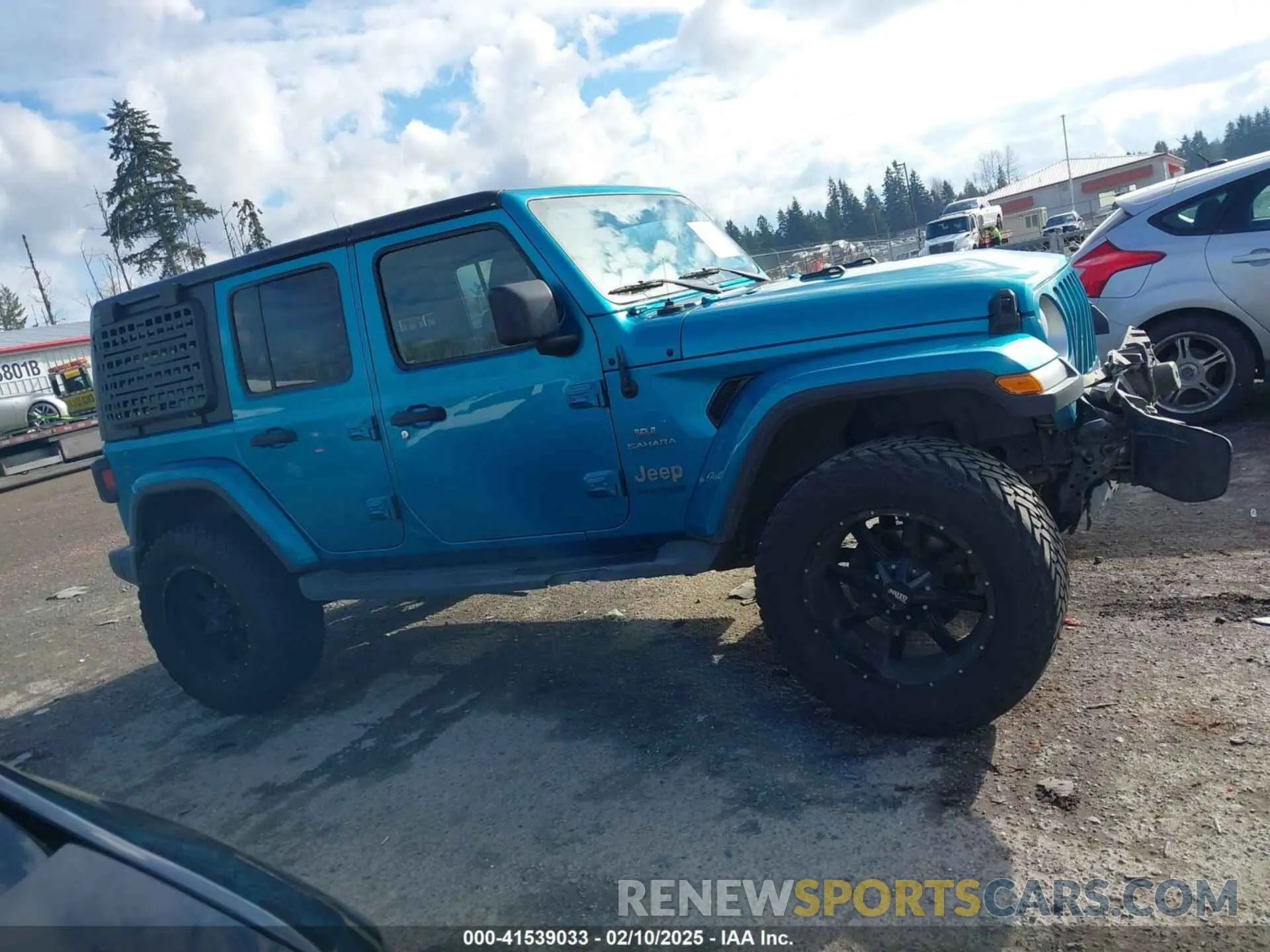 13 fotografías del automóvil dañado 1C4HJXENXLW114506 JEEP WRANGLER UNLIMITED 2020