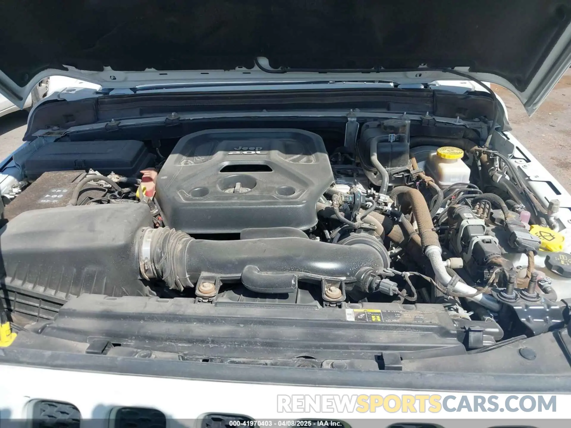 10 fotografías del automóvil dañado 1C4HJXENXLW213553 JEEP WRANGLER UNLIMITED 2020