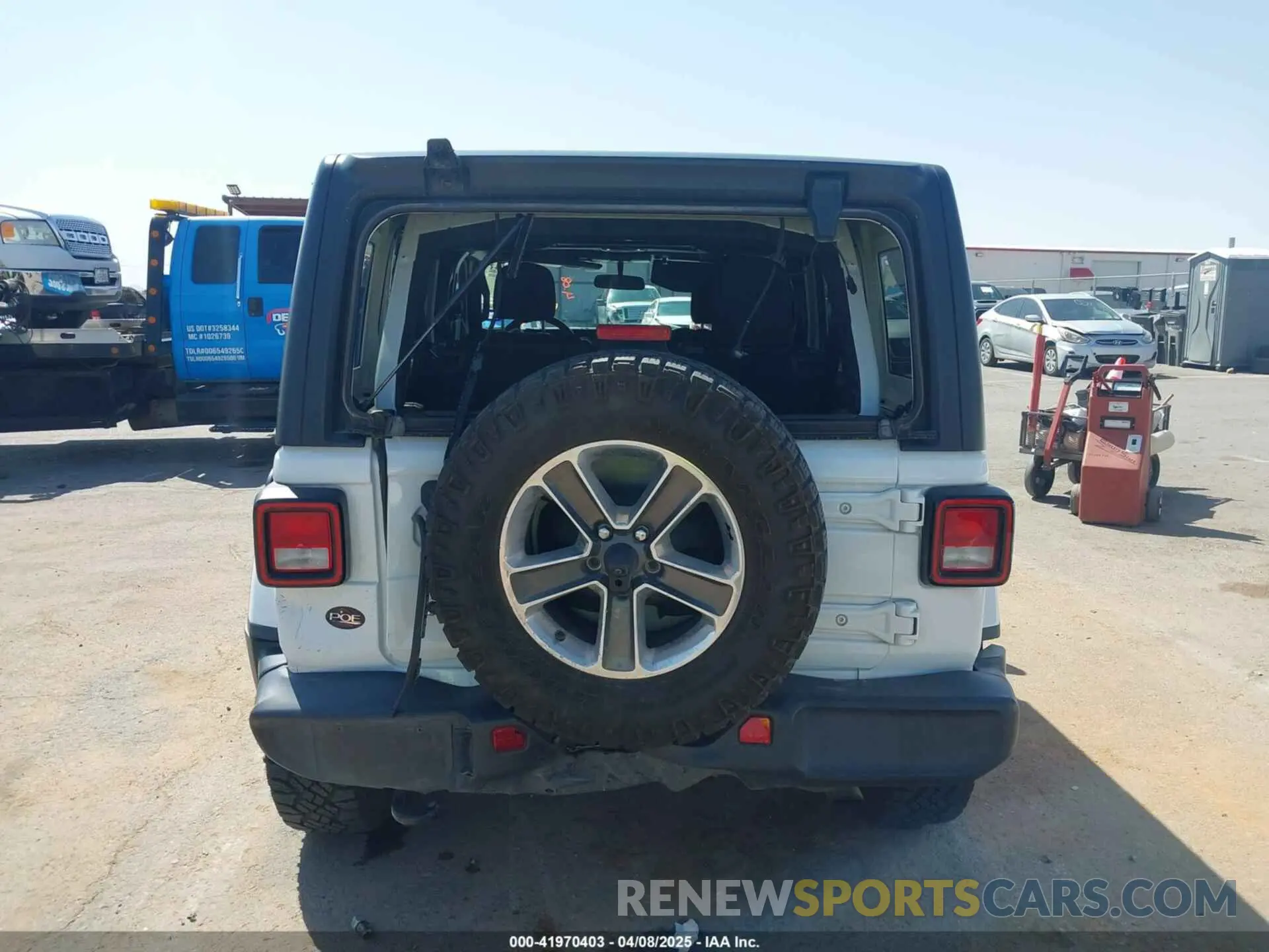16 fotografías del automóvil dañado 1C4HJXENXLW213553 JEEP WRANGLER UNLIMITED 2020