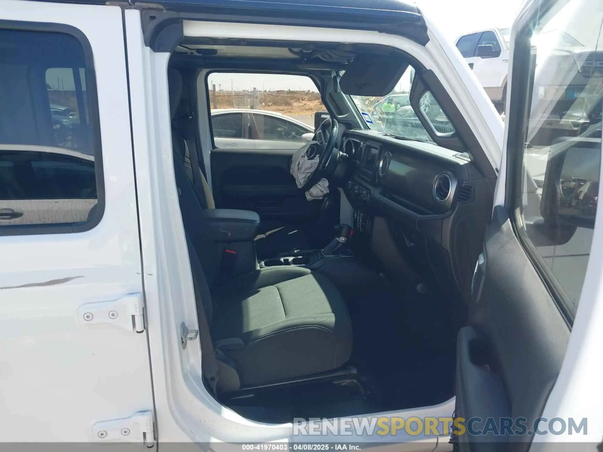 5 fotografías del automóvil dañado 1C4HJXENXLW213553 JEEP WRANGLER UNLIMITED 2020